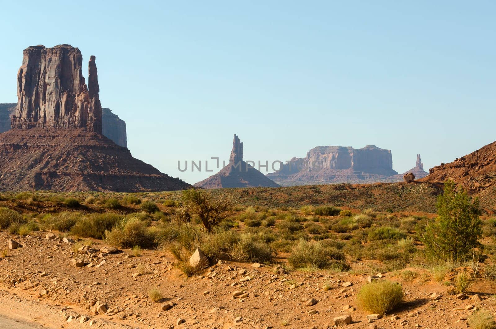 Monument Valley in Utah in America