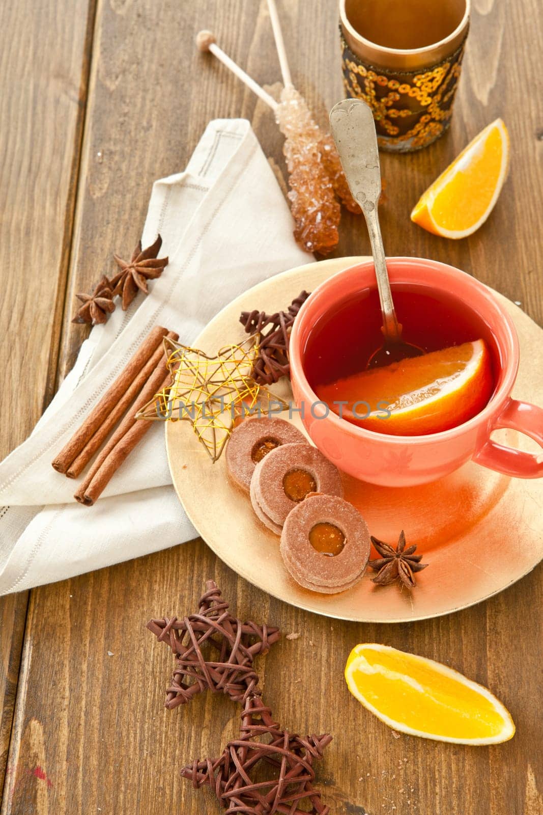 Hot tea / Gluehwein and places at Christmas time