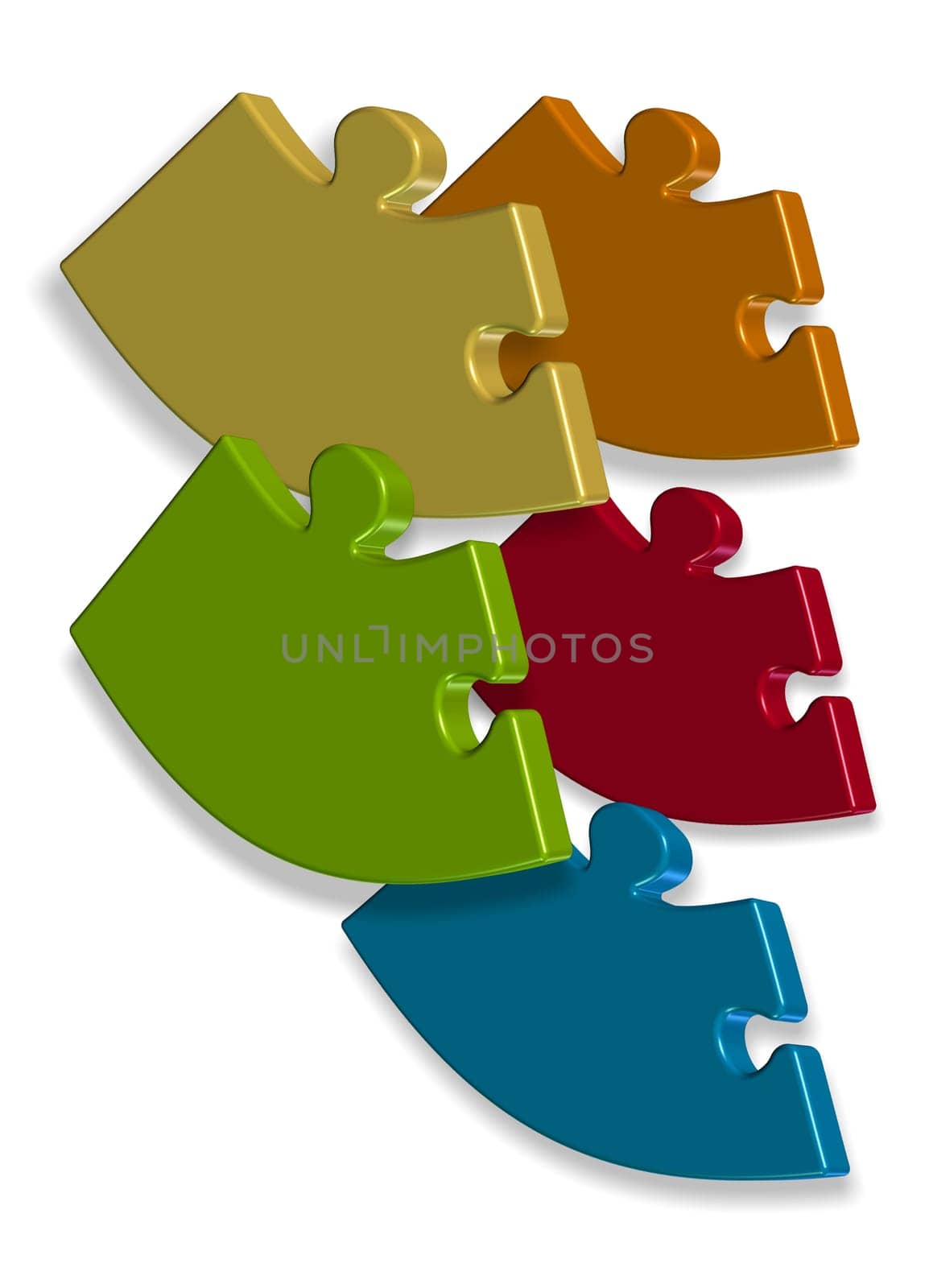 Abstract element logo idea - business brand identity illustration