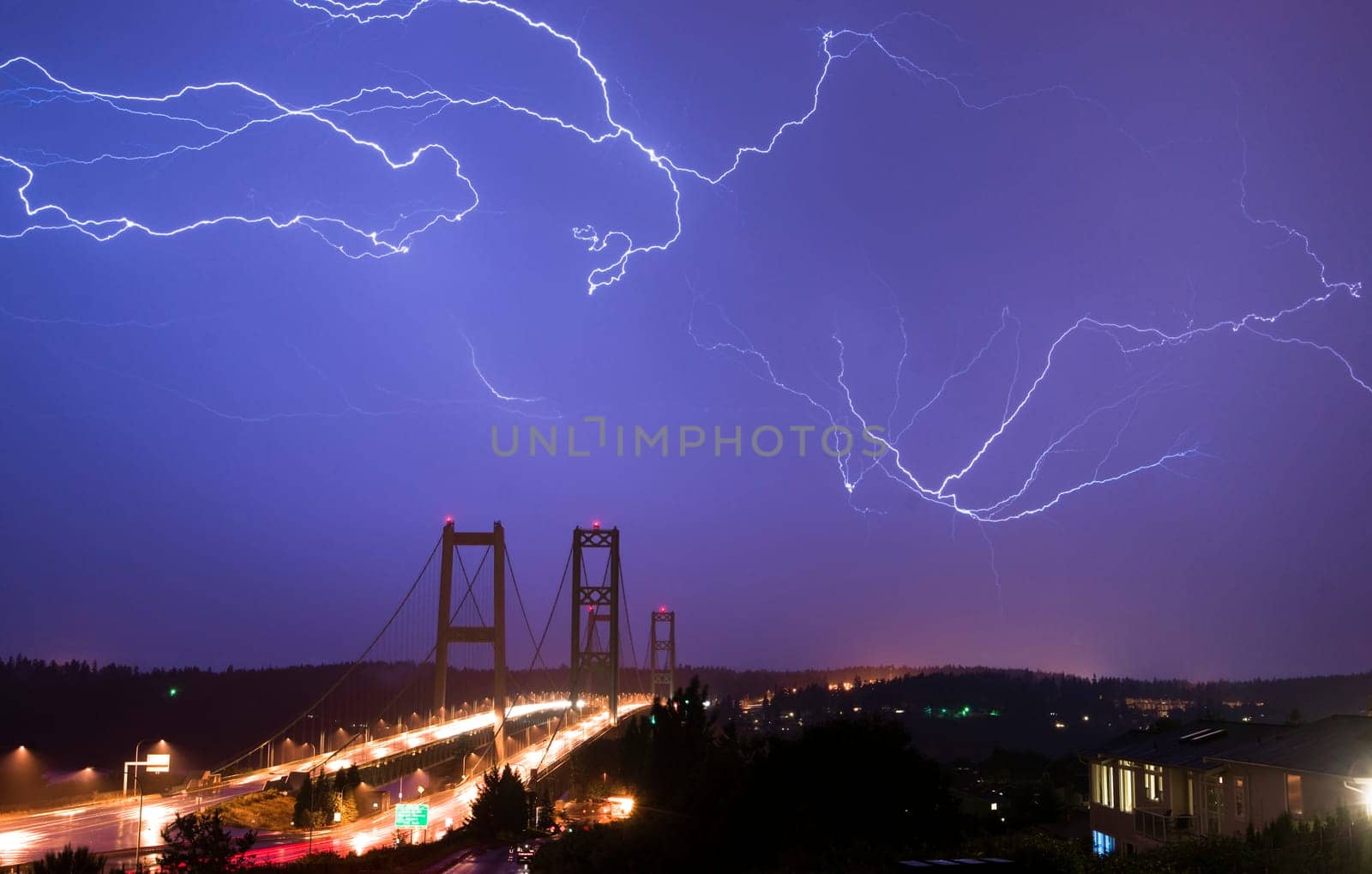 Spectacular storm shows it's power over the Tacoma Narrows