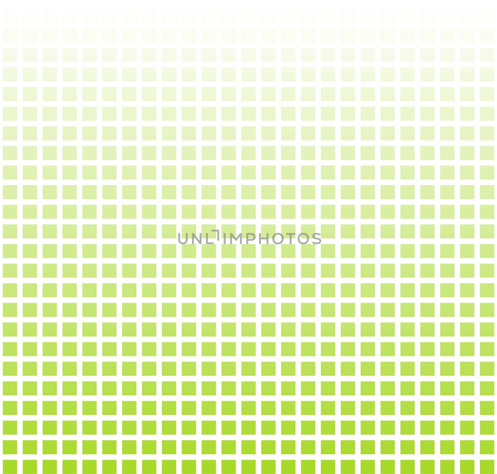 Grid background with green boxes