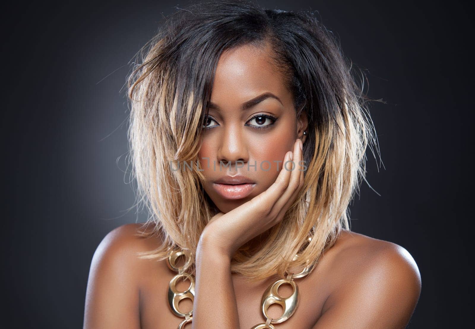 Attractive black woman