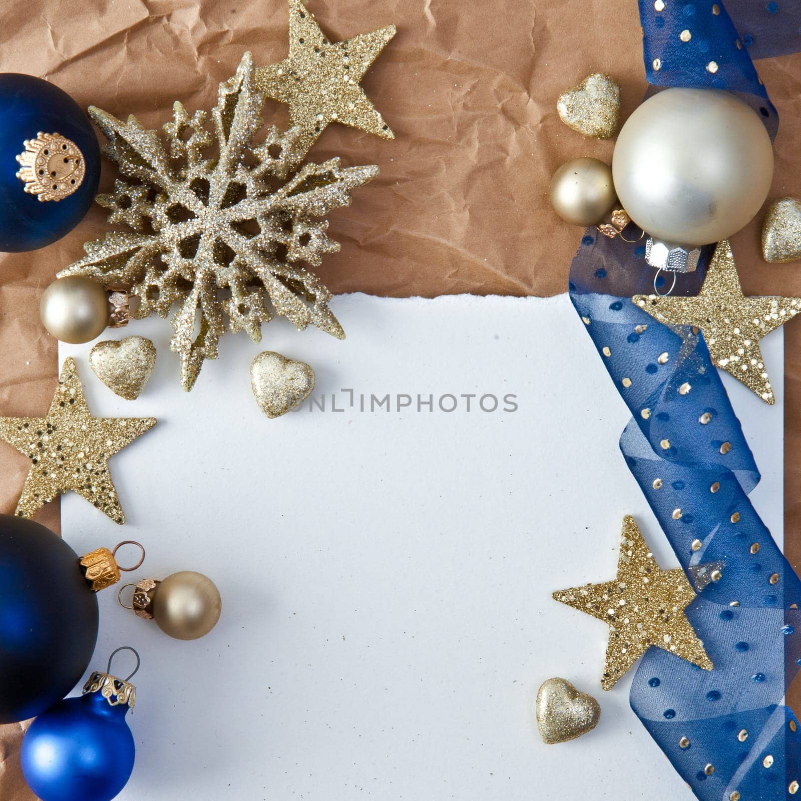 Background to Christmas with glittering stars