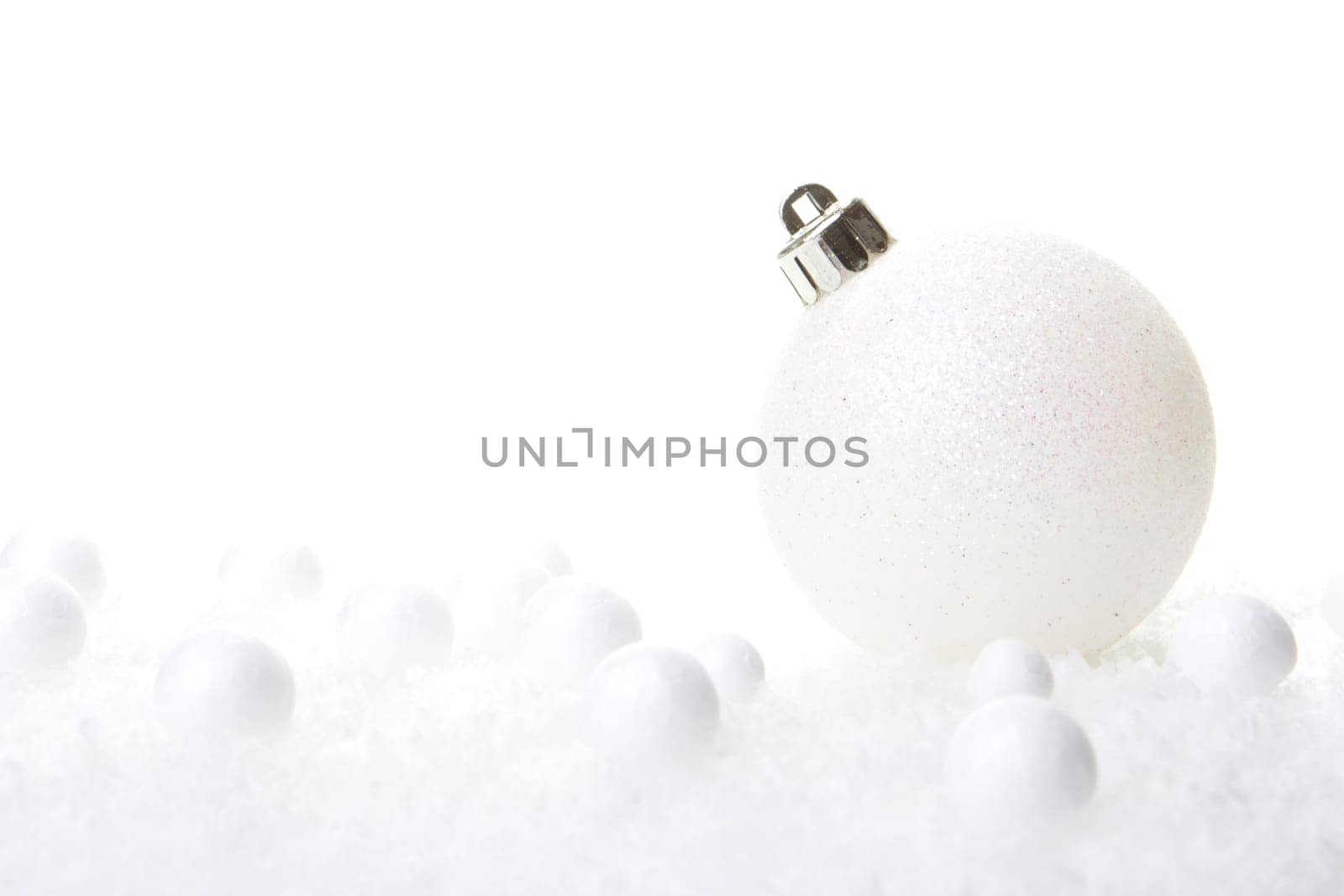 Christmas decoration white