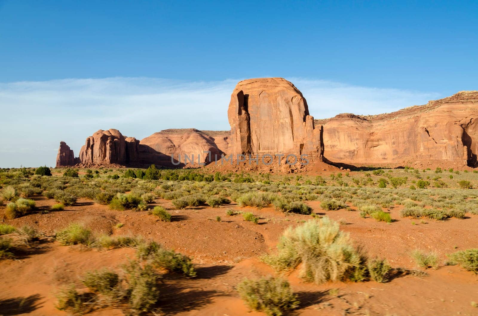 monolith in the desert of Monument Valley