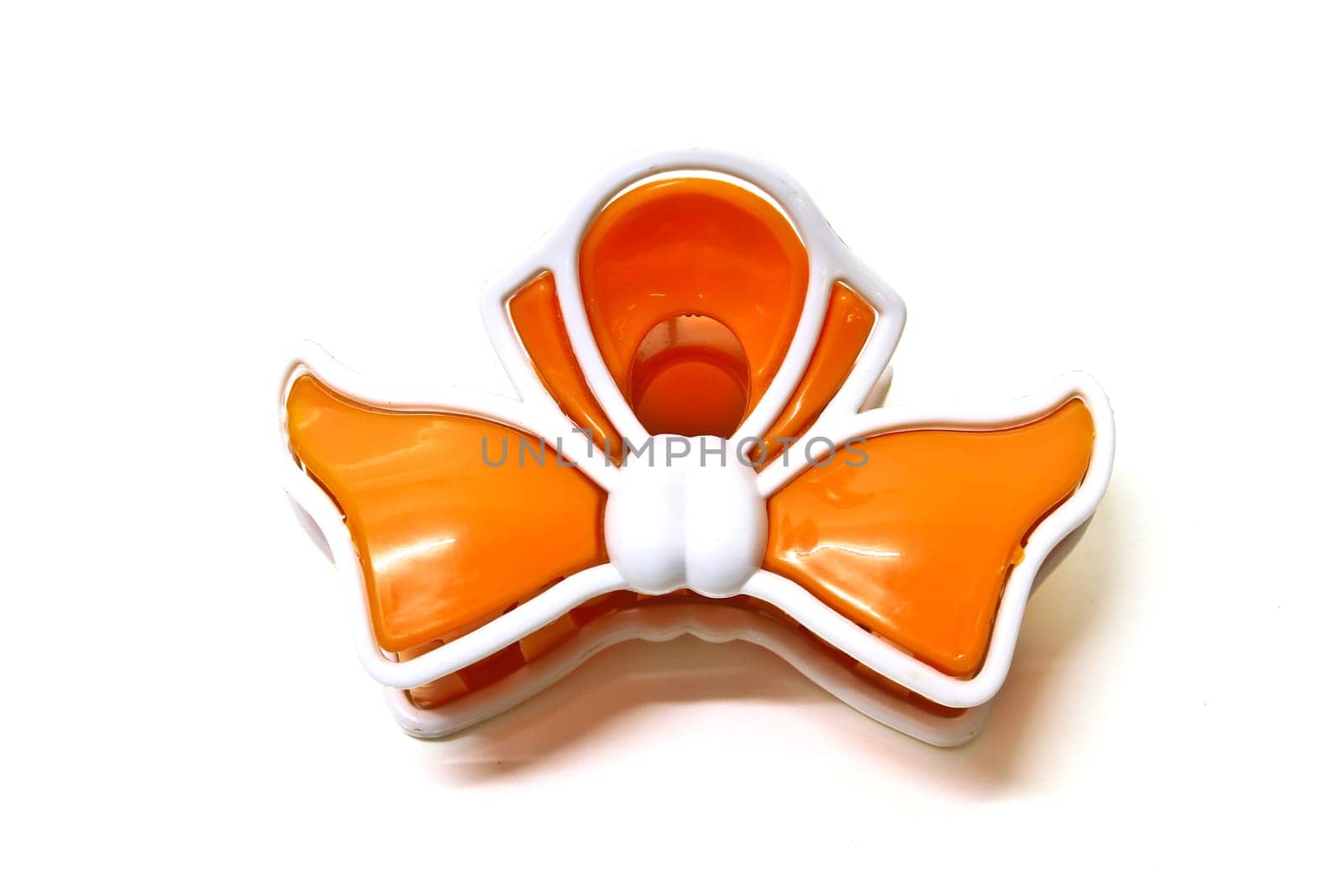 Hairpin for hair on a white background