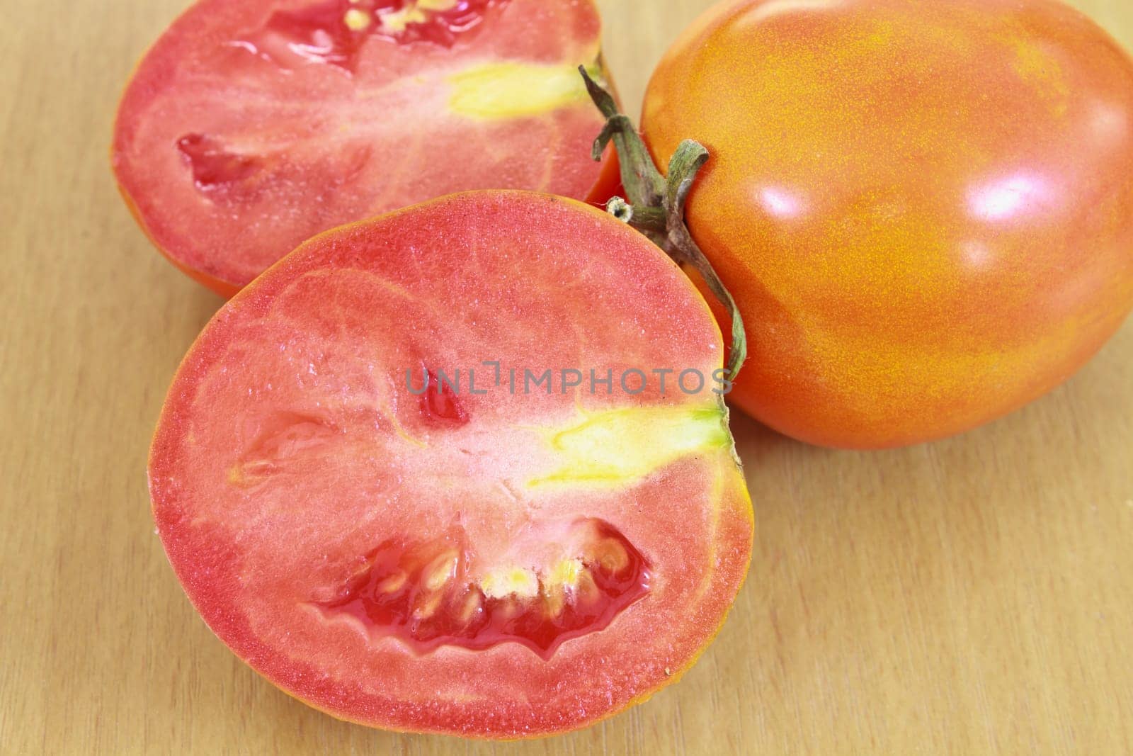 tomatos  on wood background