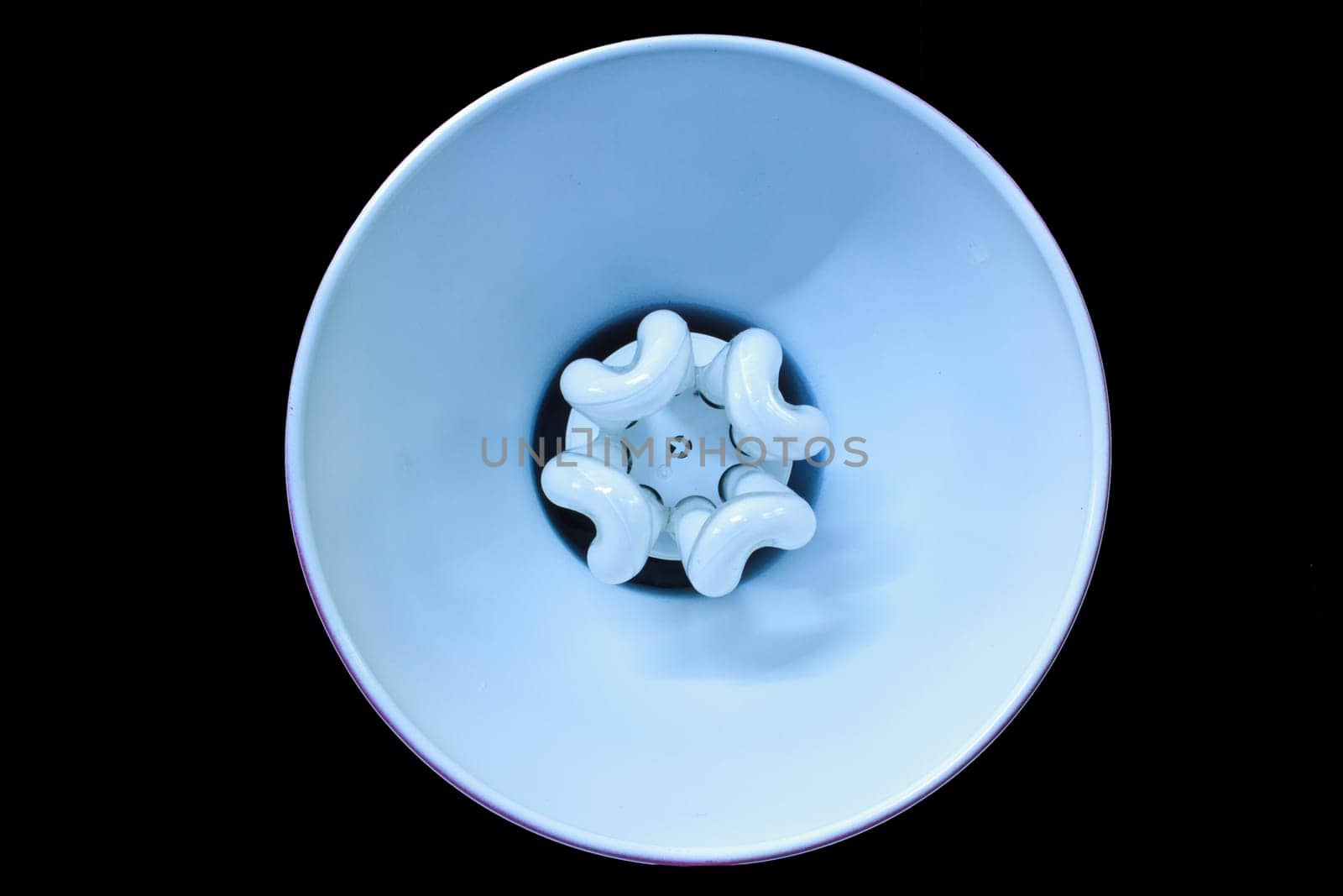 Light bulb in the table lamp