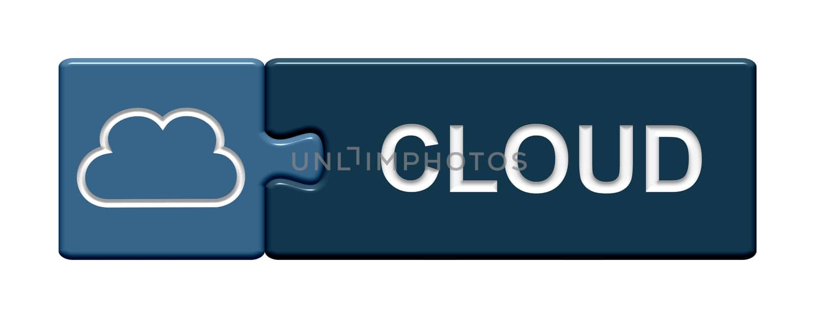 Puzzle Button: Cloud