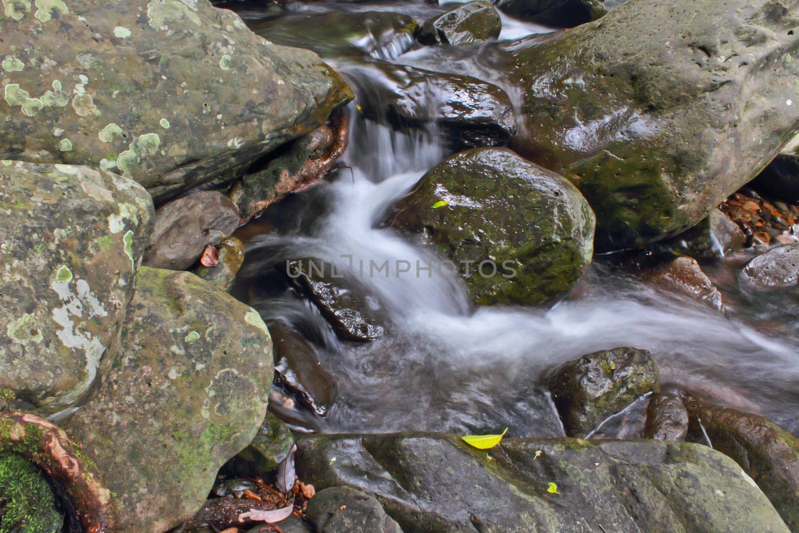waterfall in forest, Thailand