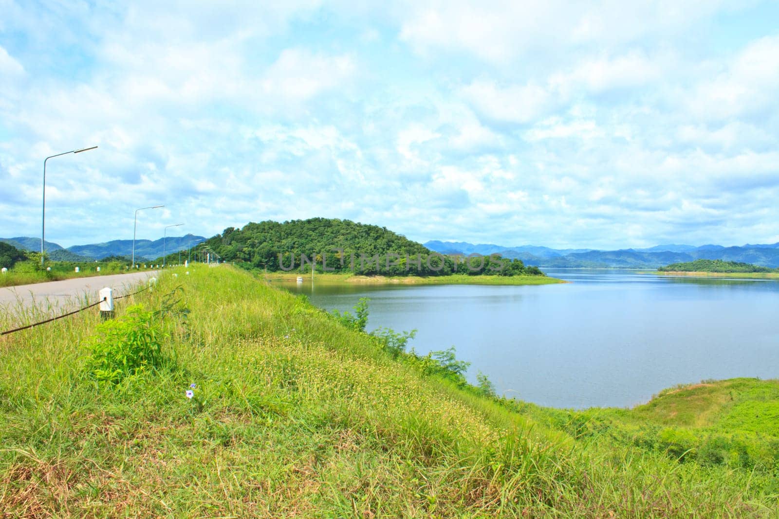 view of Kaeng Krachan Dam