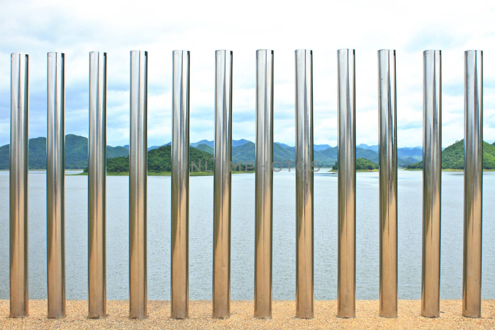 Kaeng Krachan Dam of view terrace