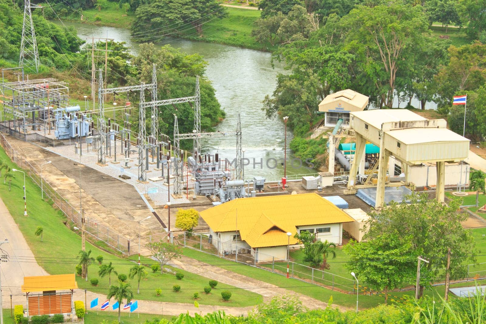 Hydro power plant Keang Krachan dam, Thailand