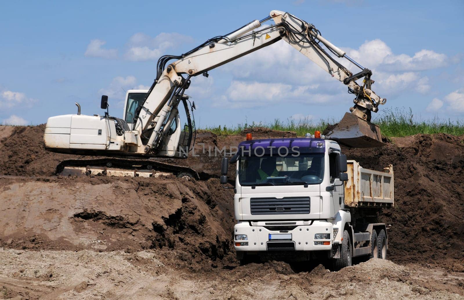 Loading trucks