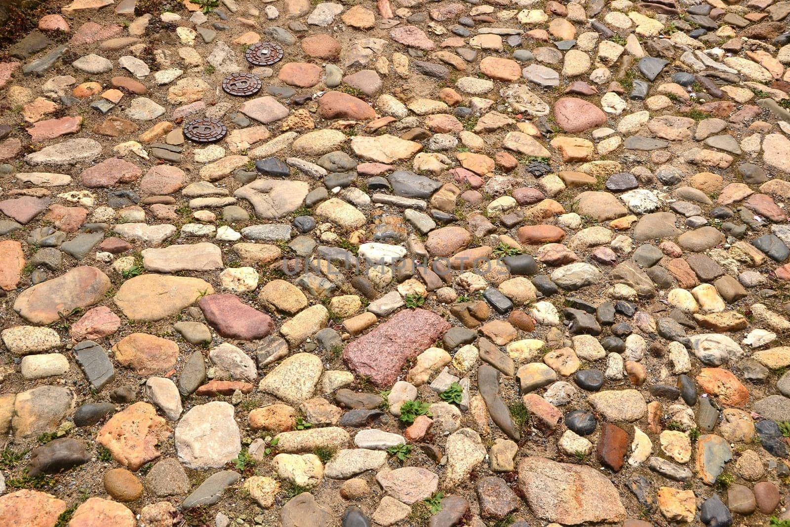 historic alley in the old town of Quedlinburg