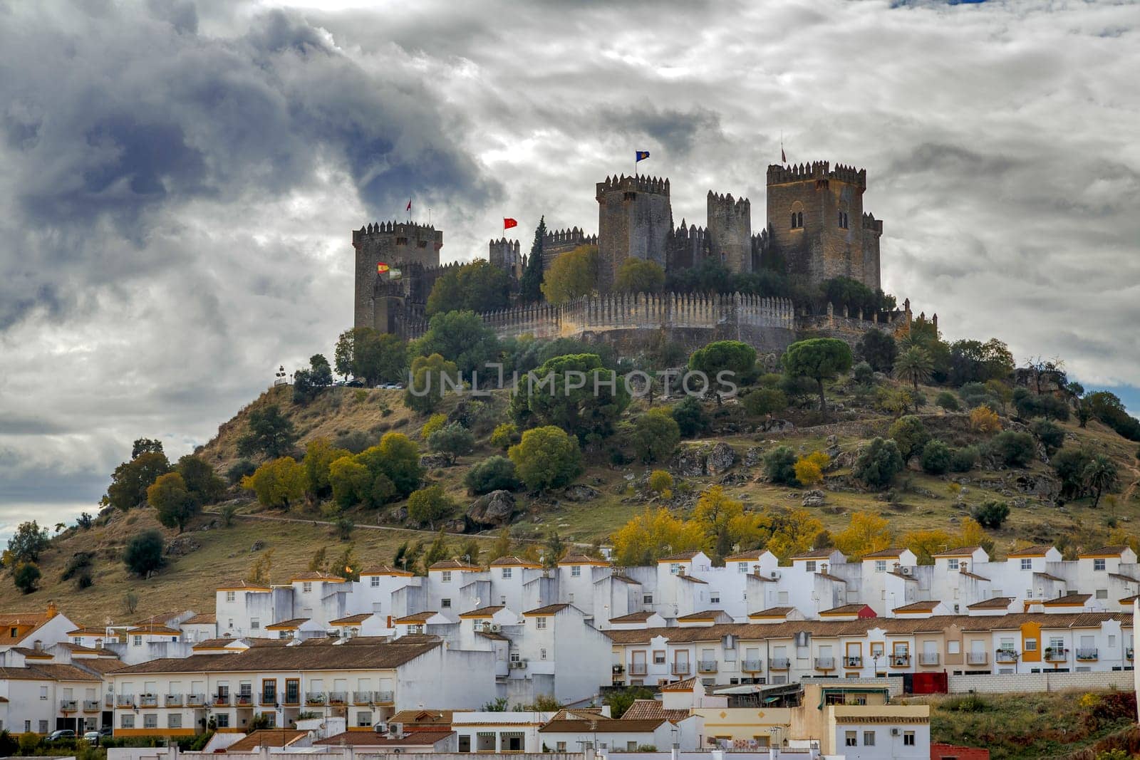 Almodovar del Rio, Cordoba Spain. Artistic and Monumental Heritage