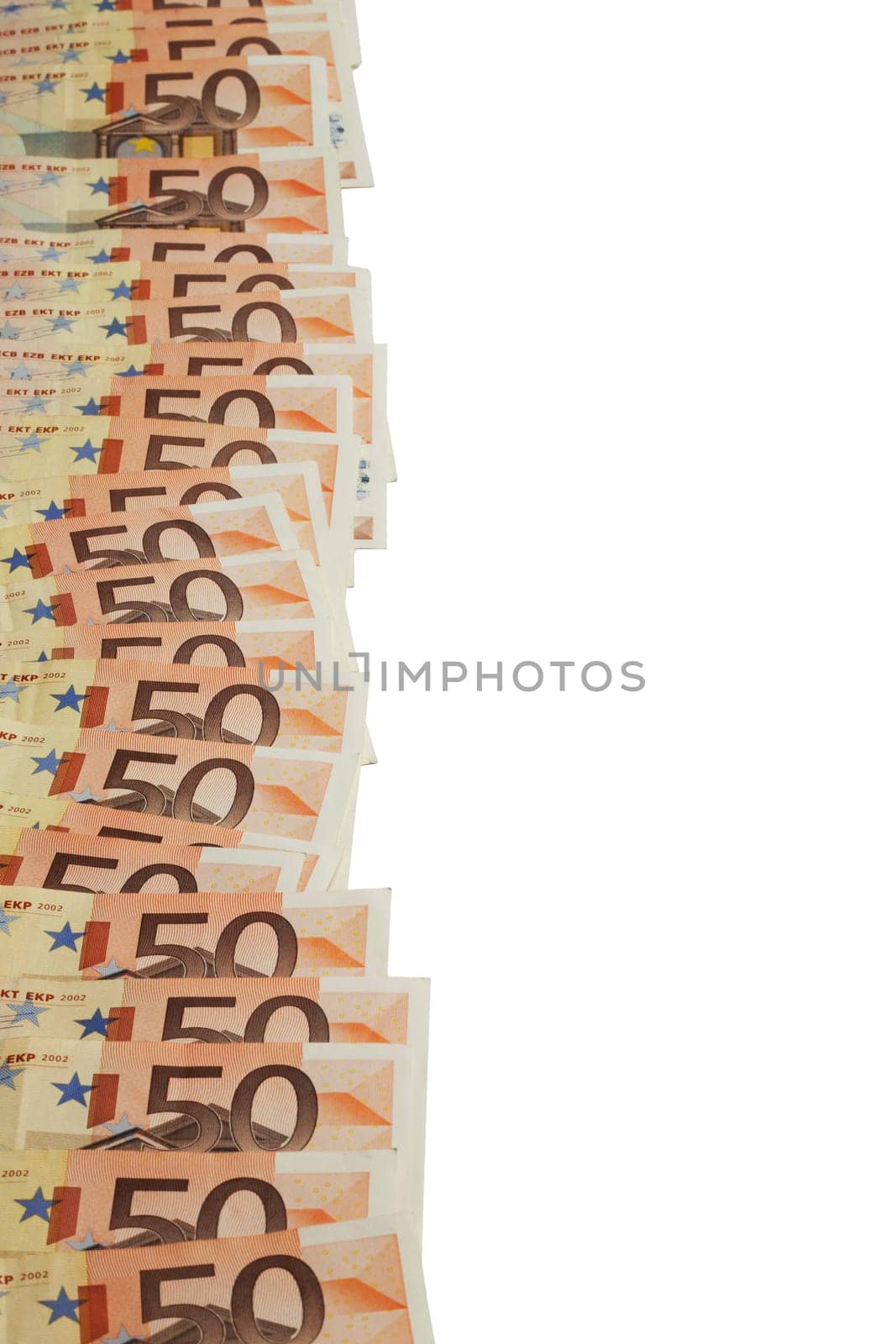 Euro banknotes