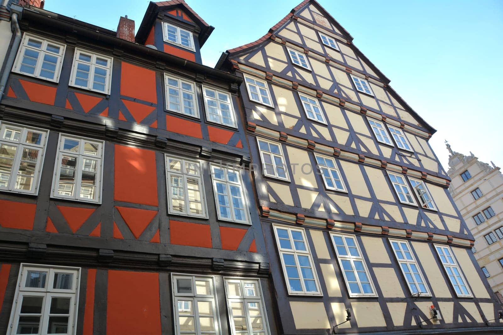 Half-timbered houses in Hanover