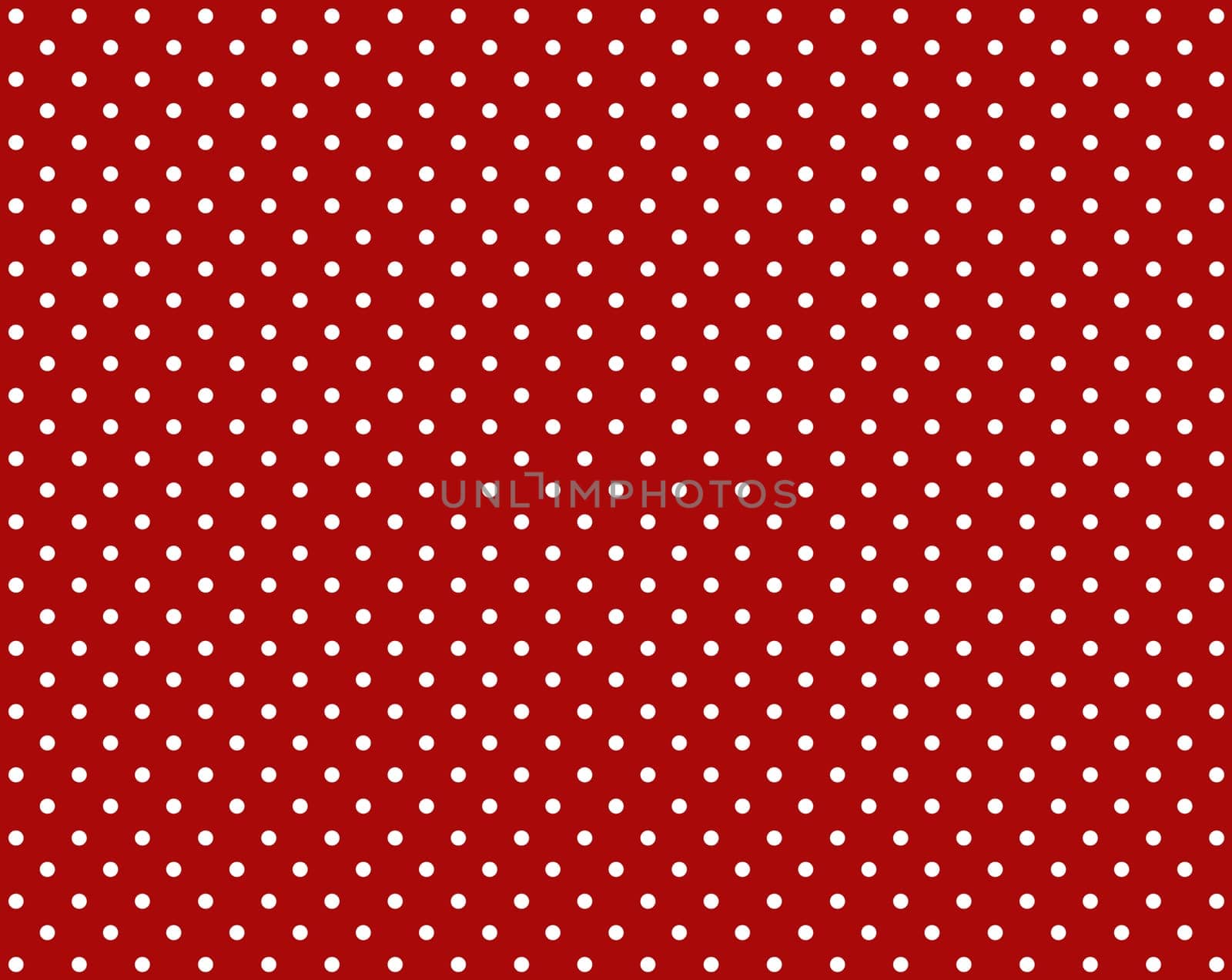 Red background with white dots