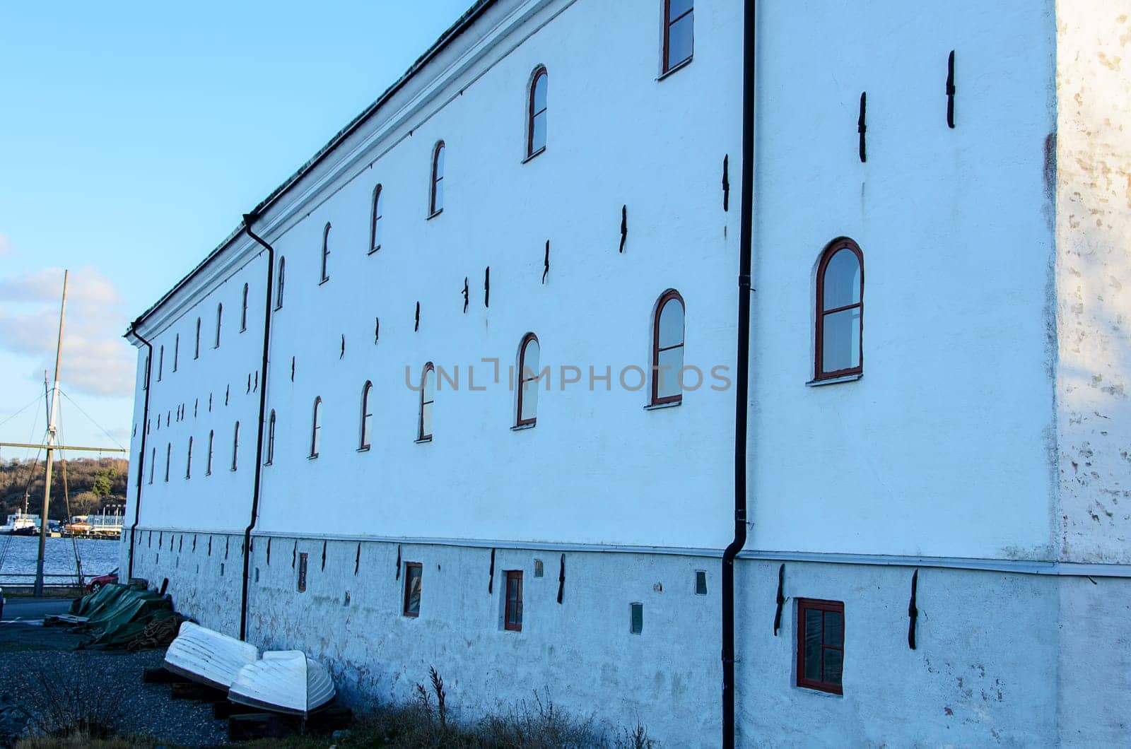 Gothenburg's first women's prison at the entrance to Gothenburg