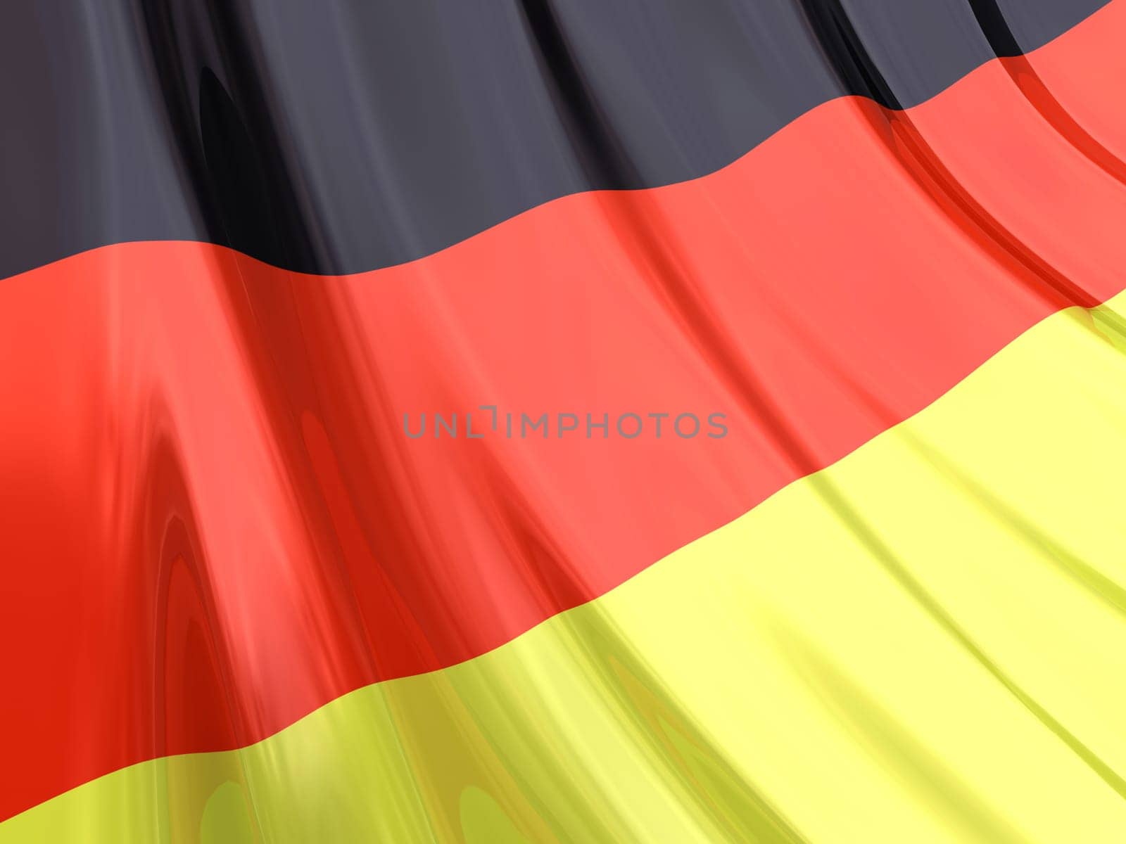 Glossy flag of Germany.