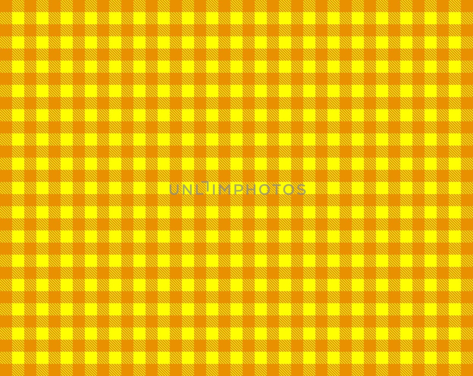 Tablecloth in yellow and orange