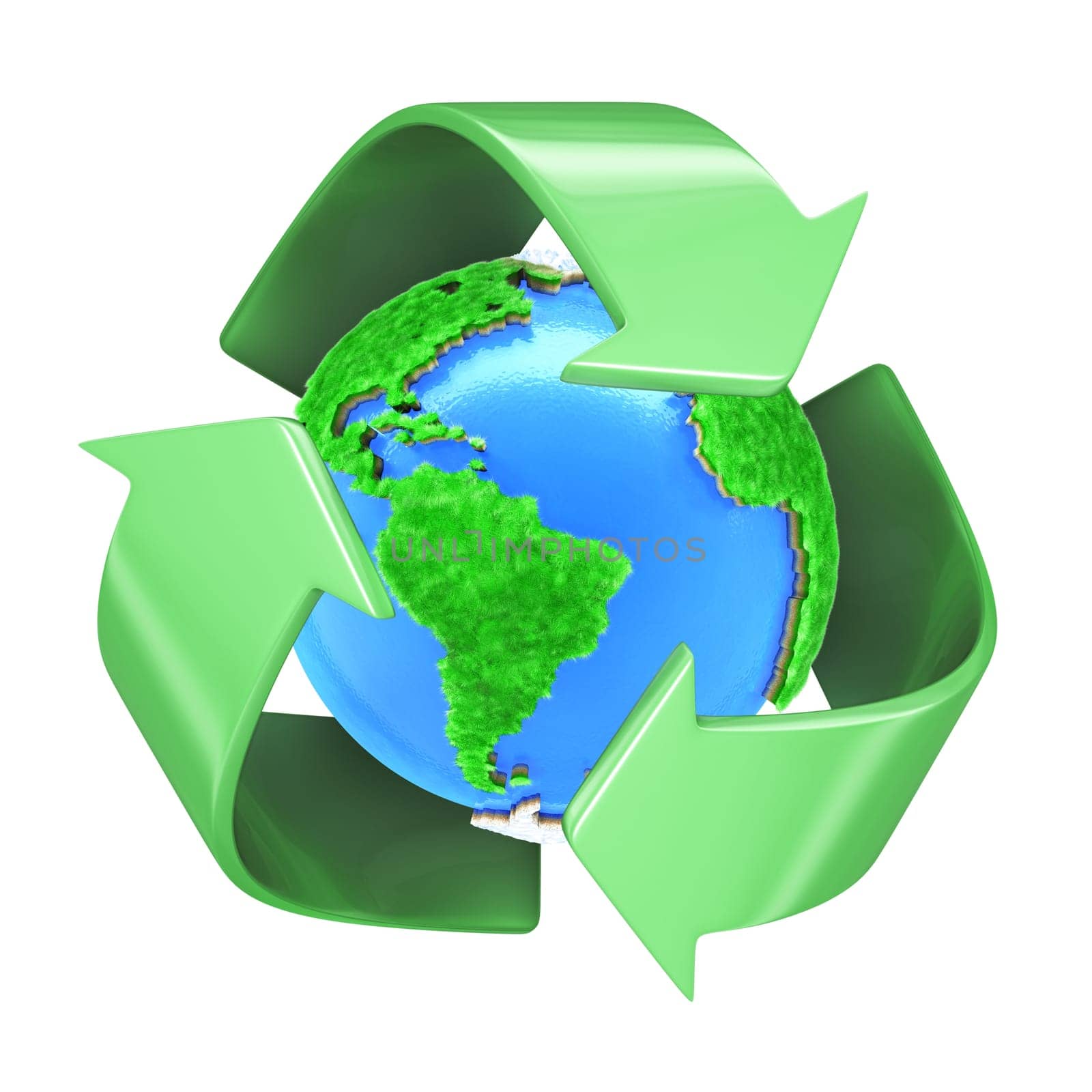 Recycling and saving the environment..