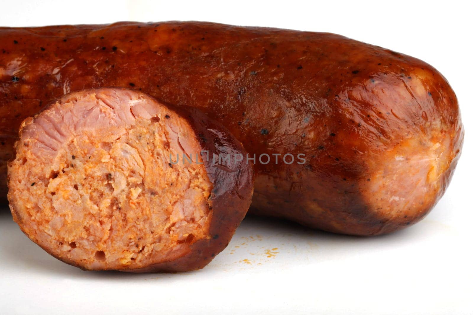 smoked pork sausage