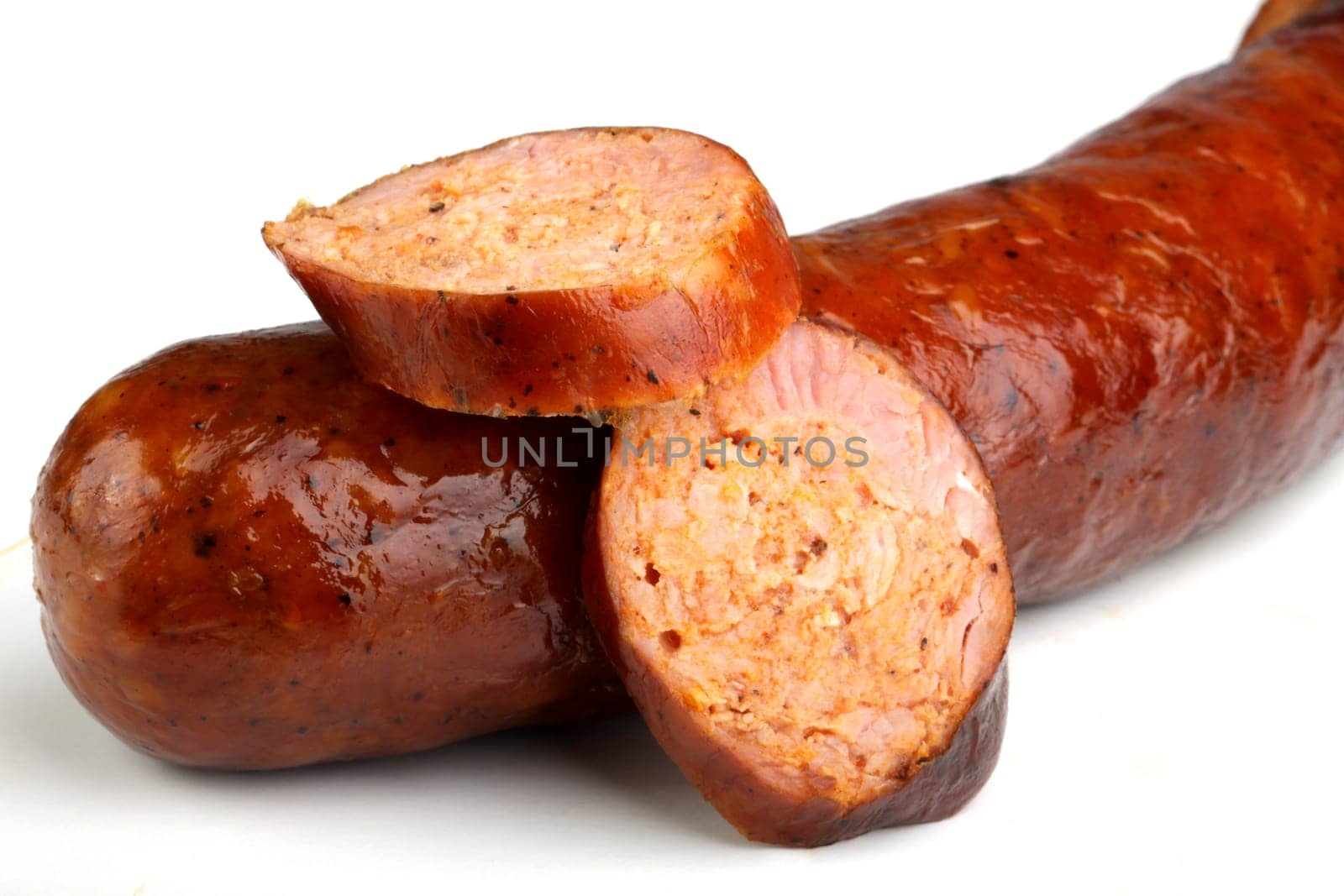 smoked pork sausage