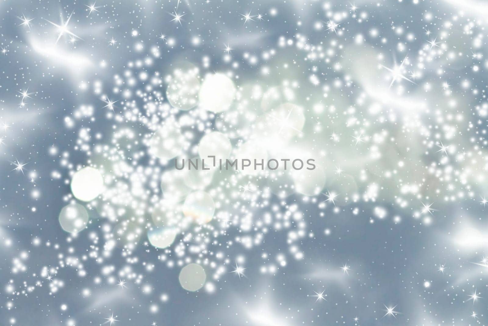Abstract Christmas background of holiday lights
