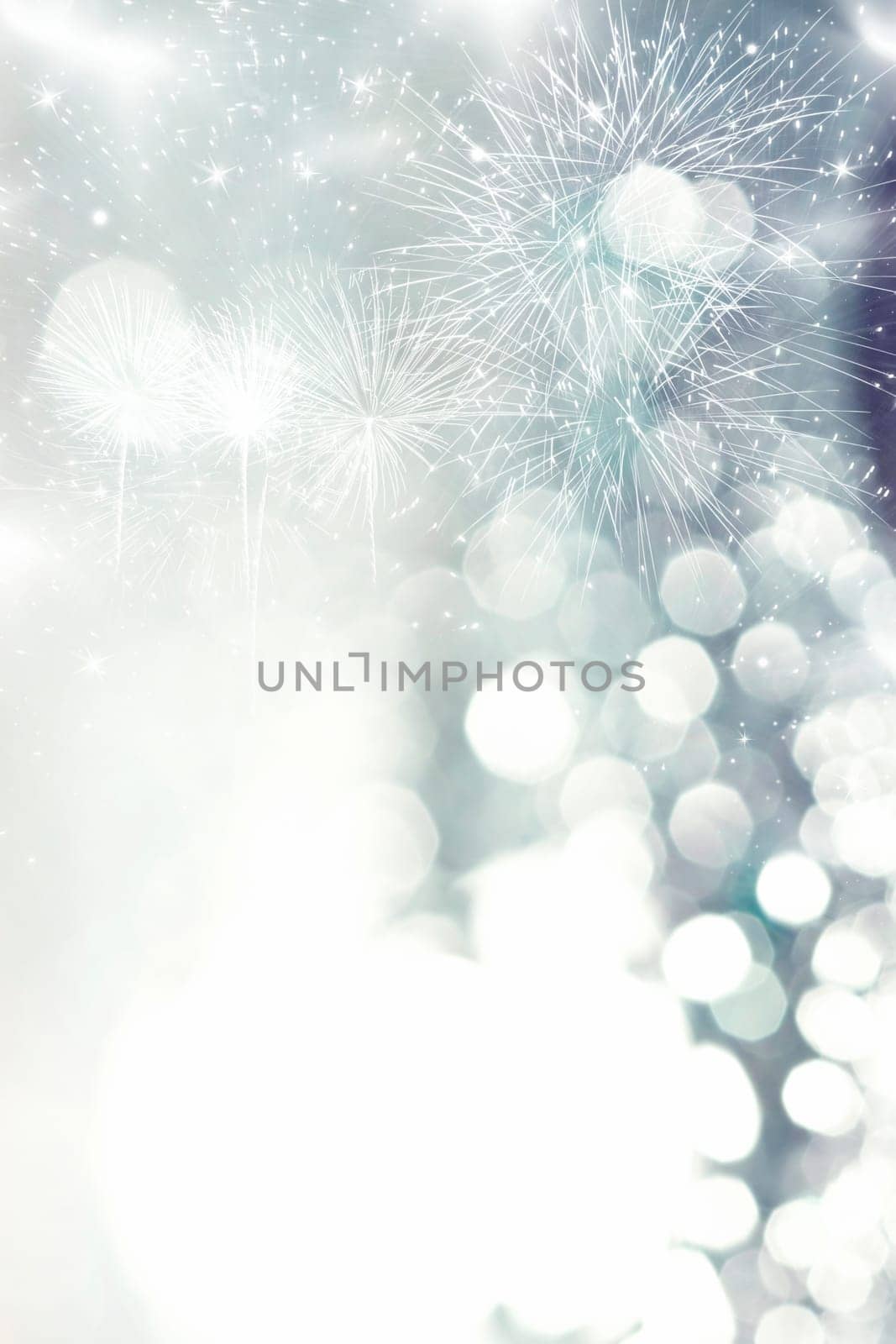 Abstract silver Christmas background