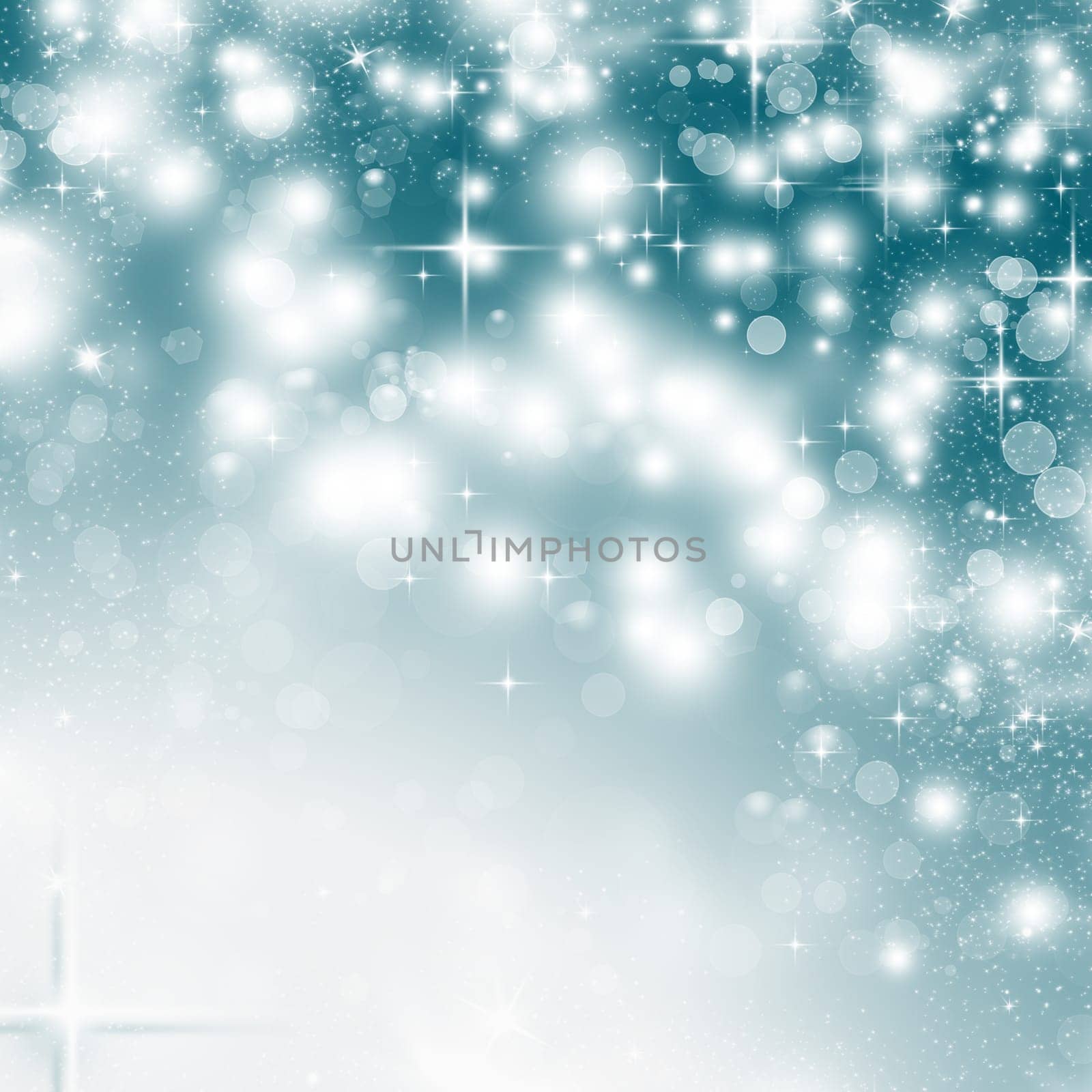 Christmas background with stars and snowflakes