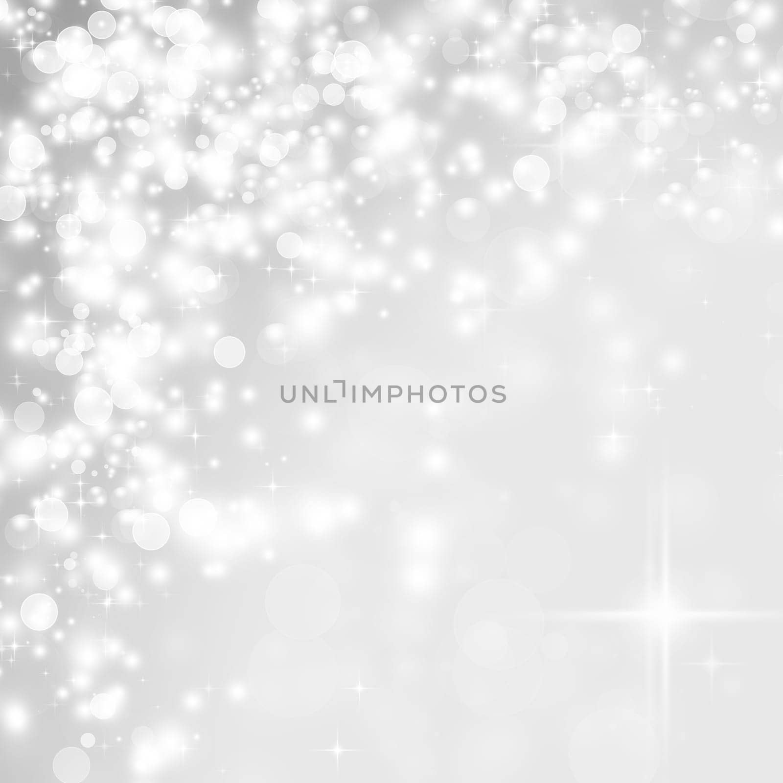 Abstract Christmas background with stars and  snowflakes