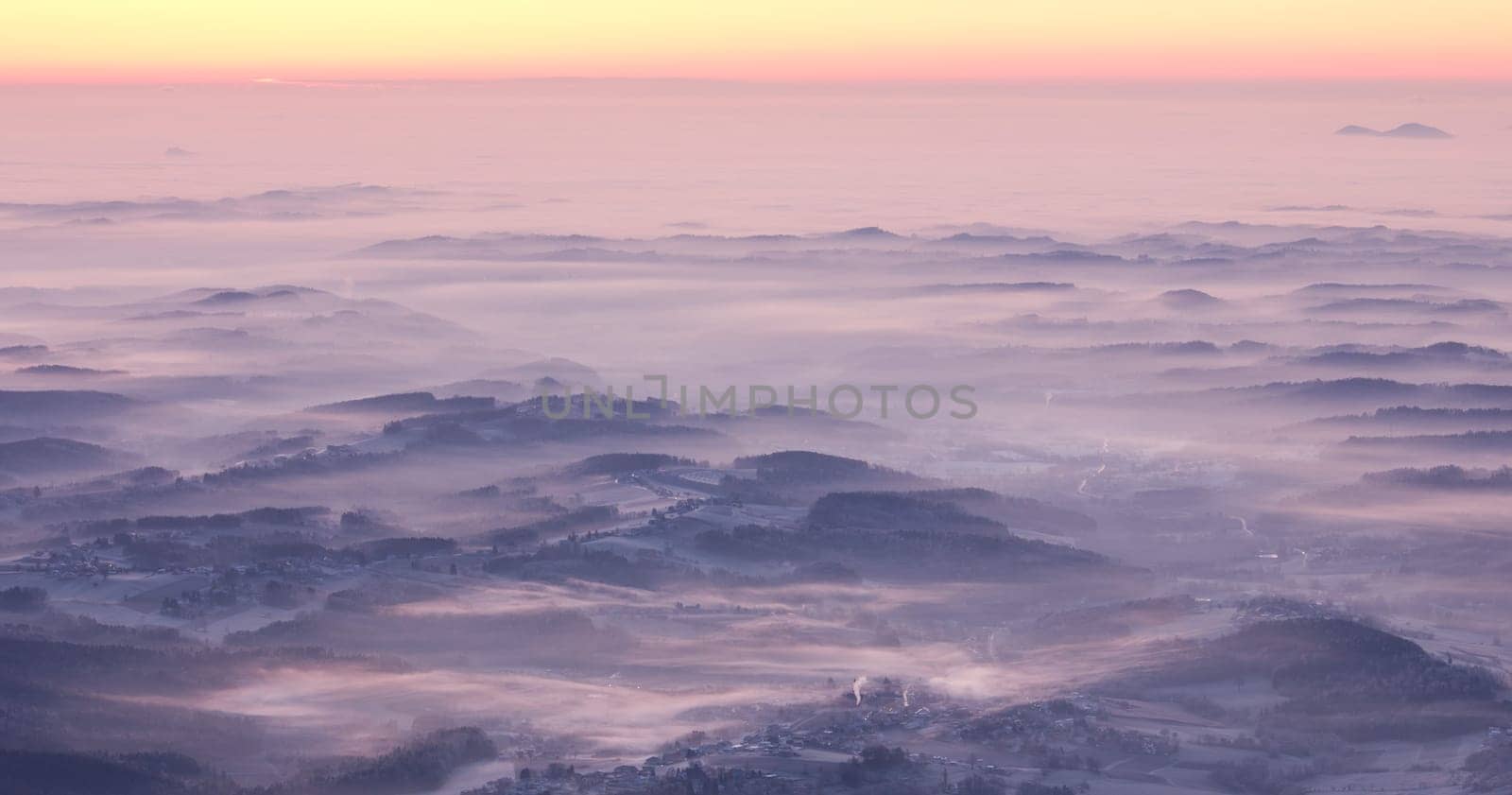 Sunrise on the mountain