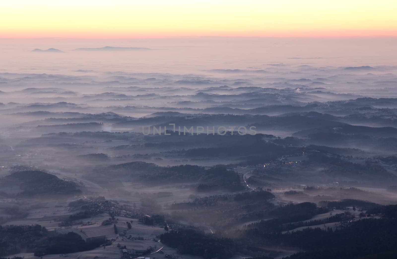 Sunrise on the mountain
