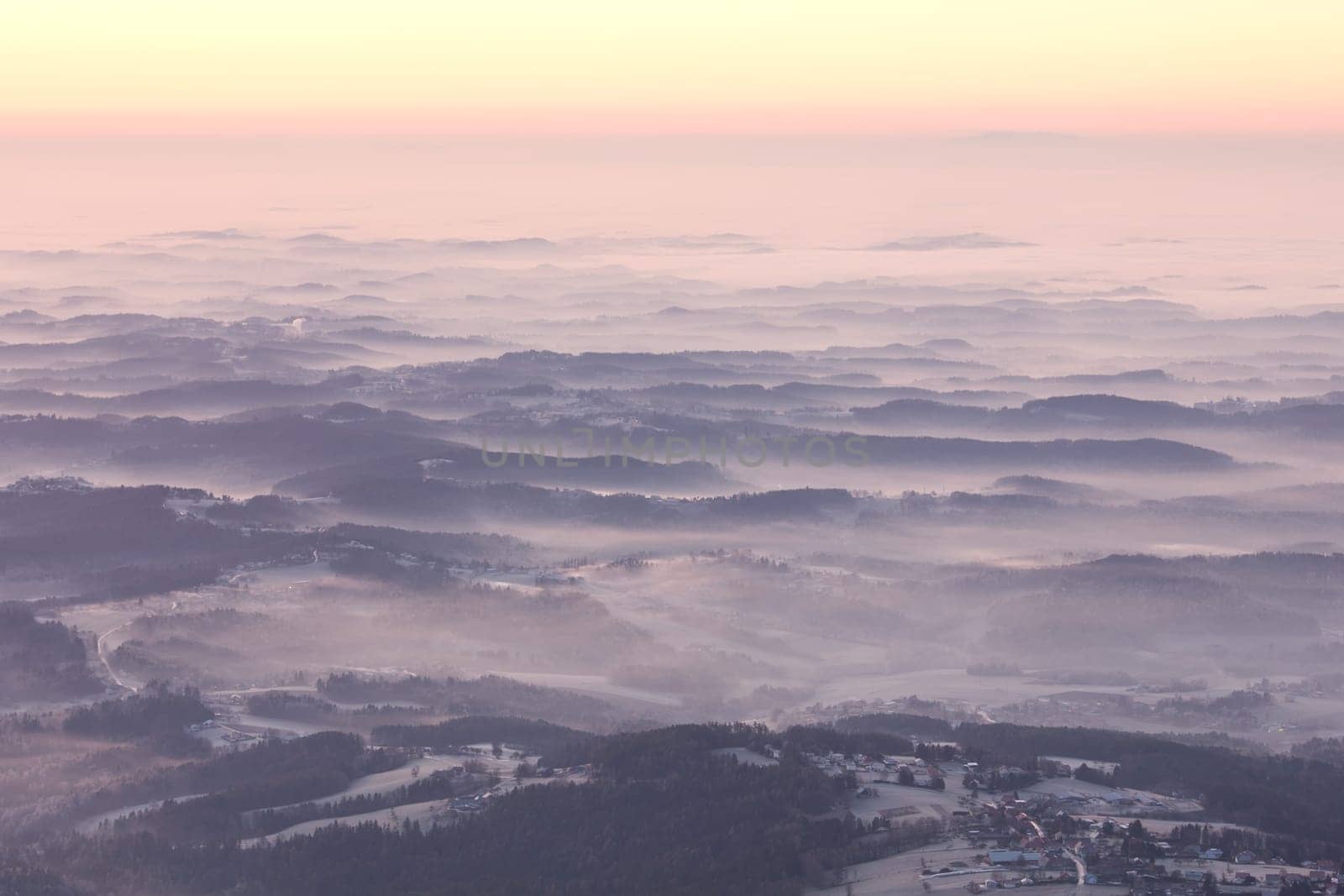 Sunrise on the mountain
