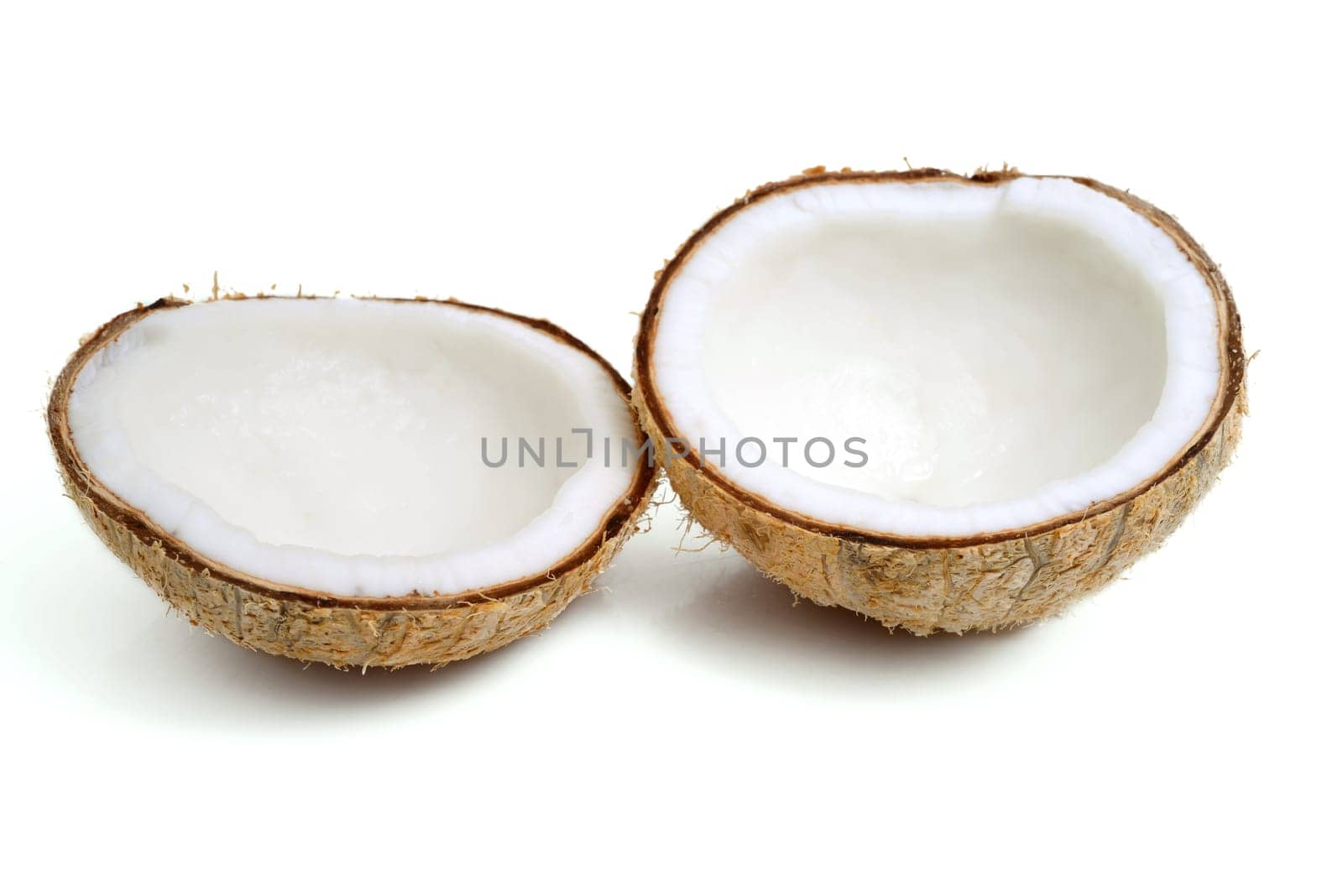 Coconut isolated on white