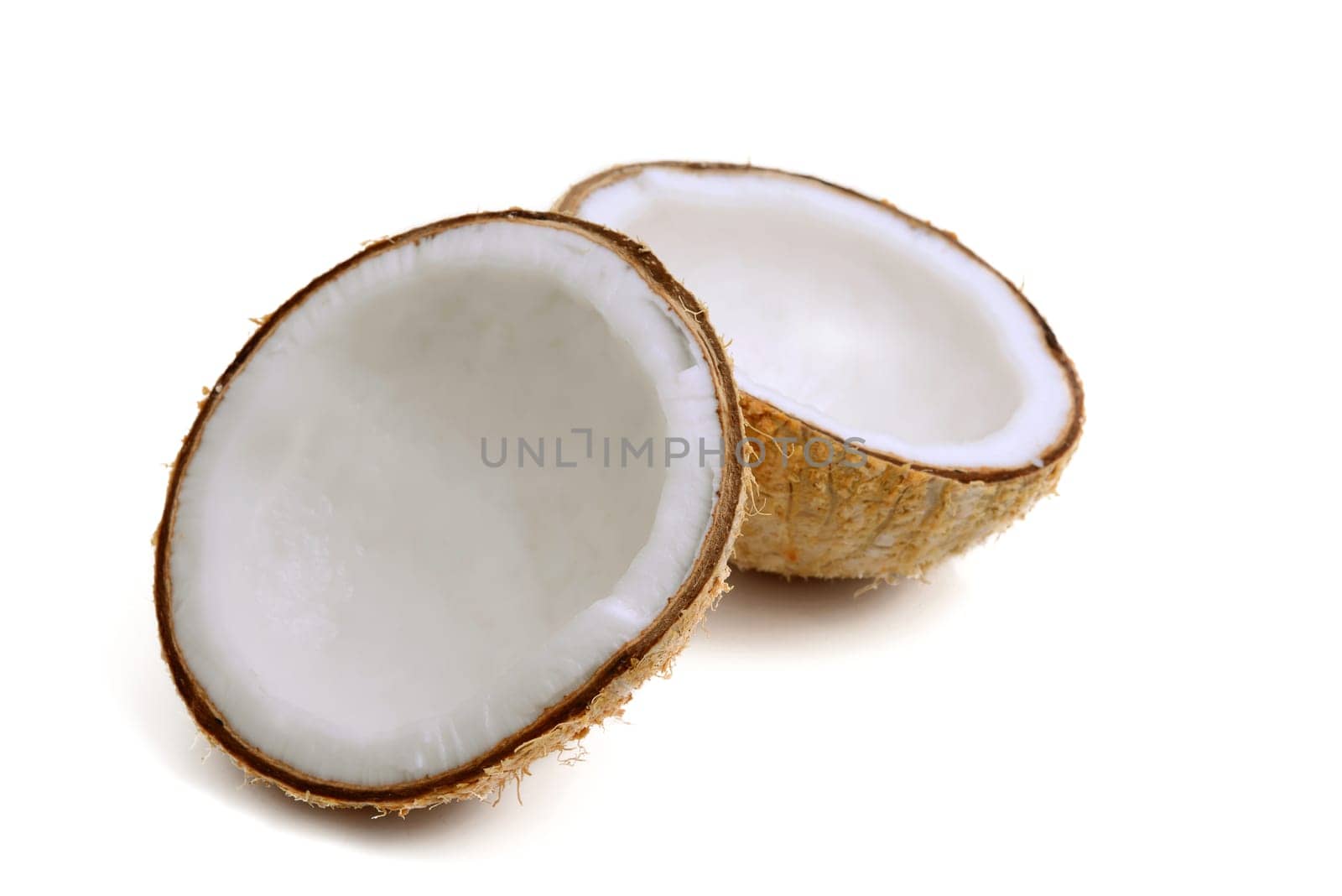 Coconut isolated on white