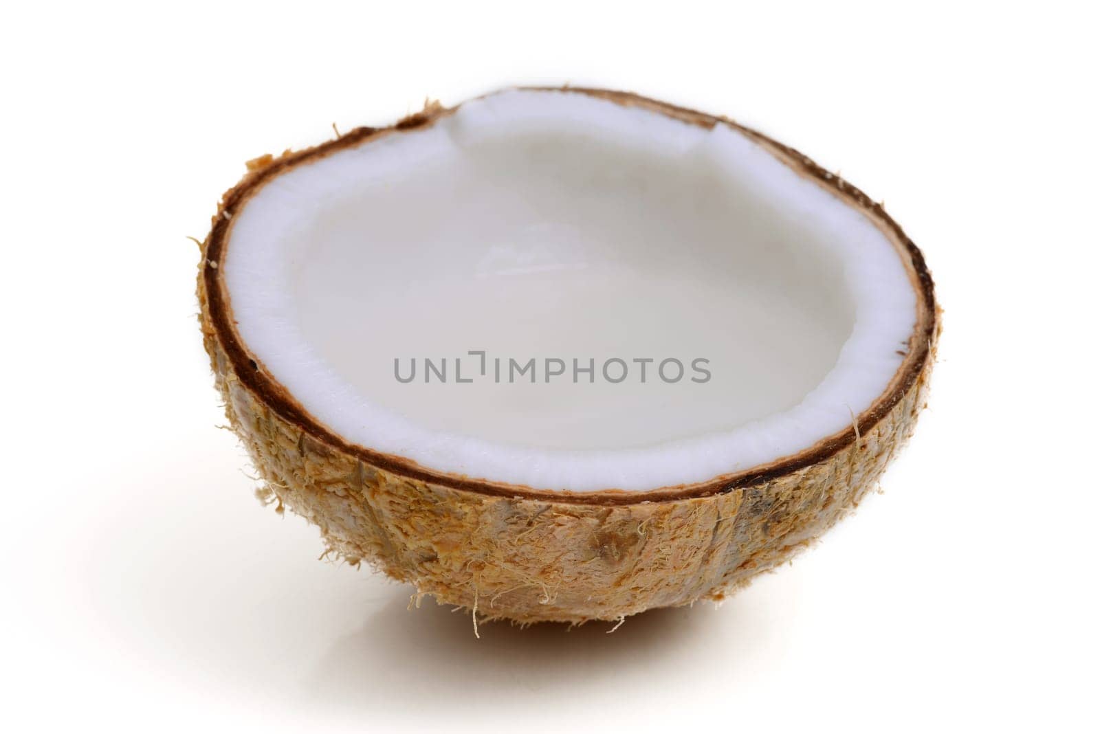 Coconut isolated on white