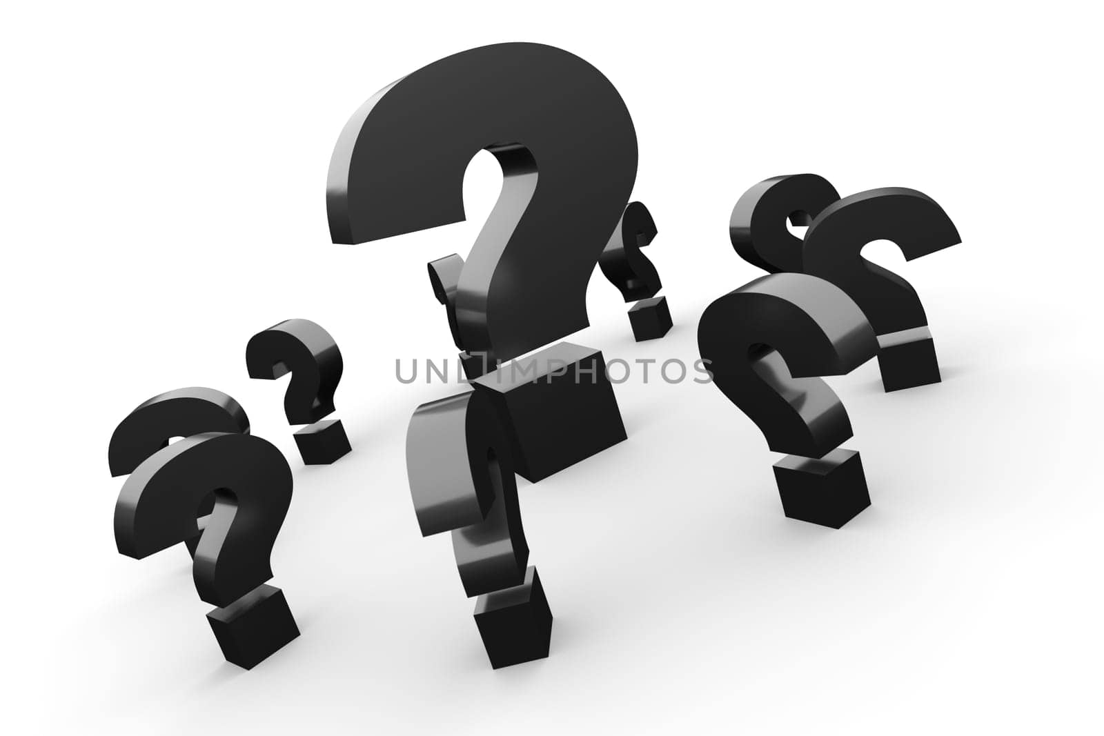 Questions about questions Concept - Black 2