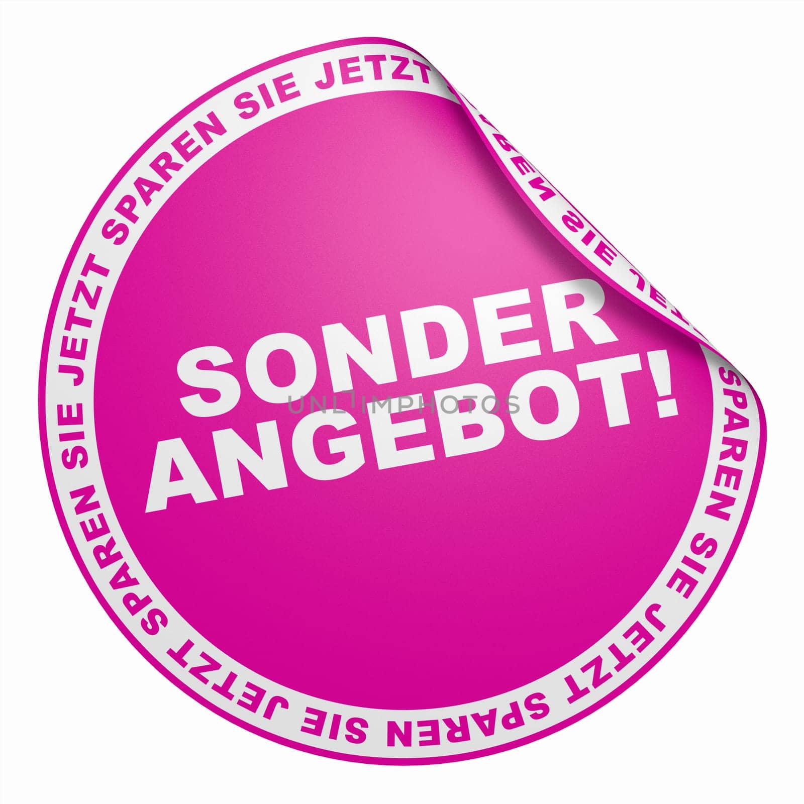 3D Sticker Pink - Special Offer!
