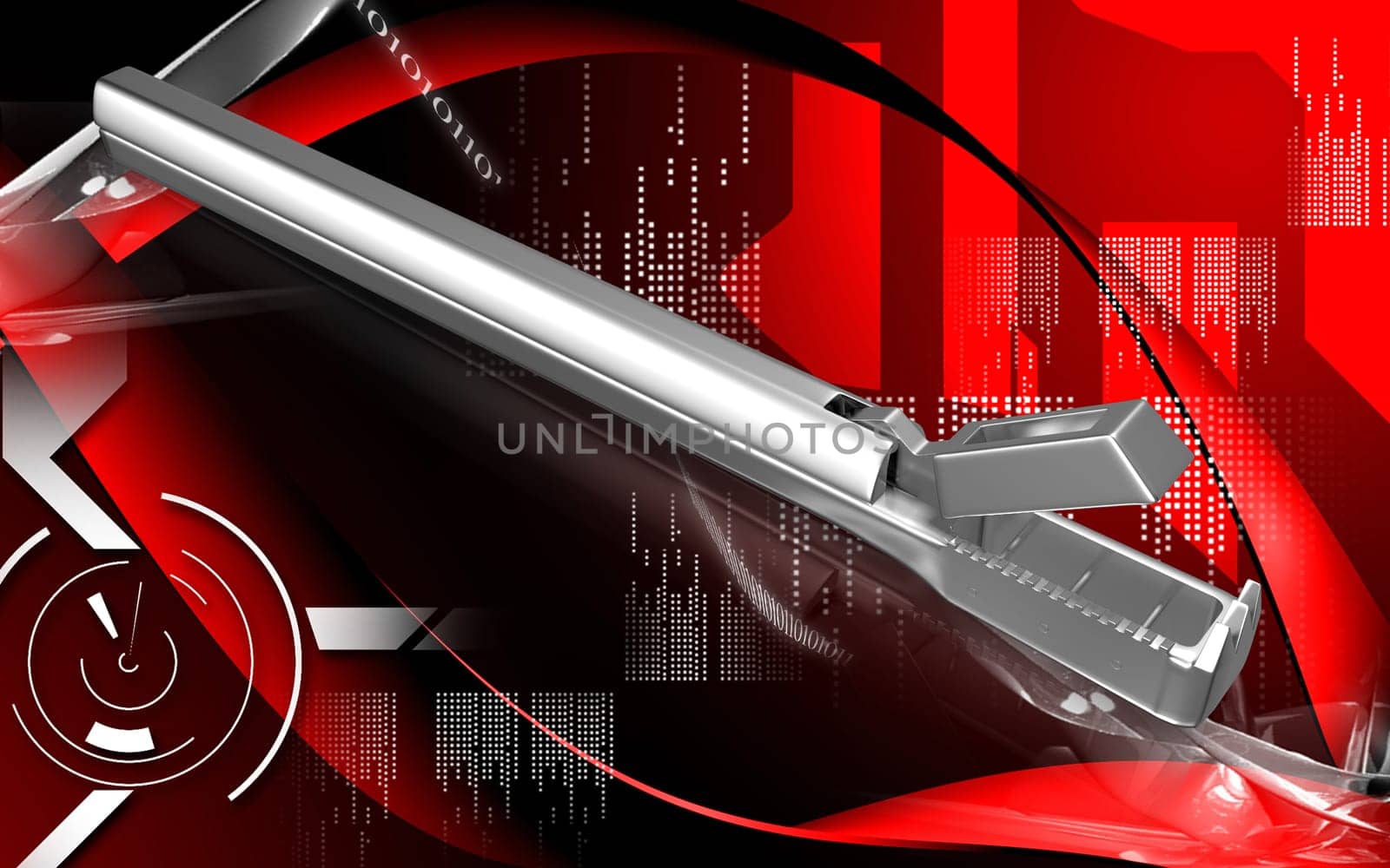 Digital illustration of Tischler-Morgan Tip colour background