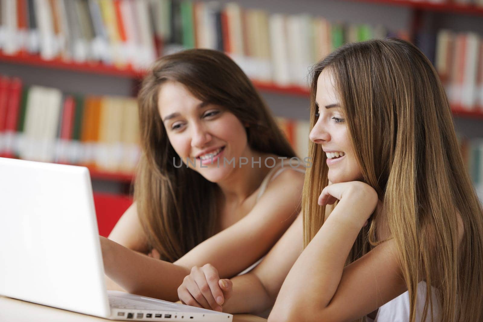 Two young students