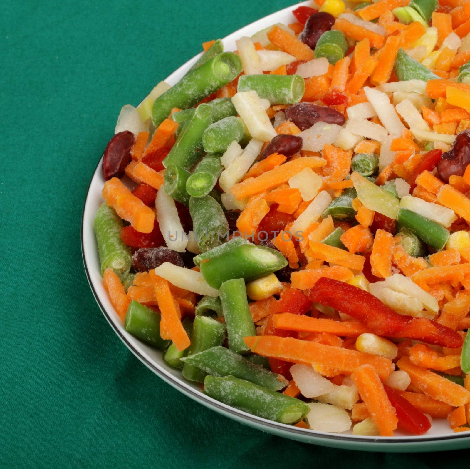 frozen vegetables to soups