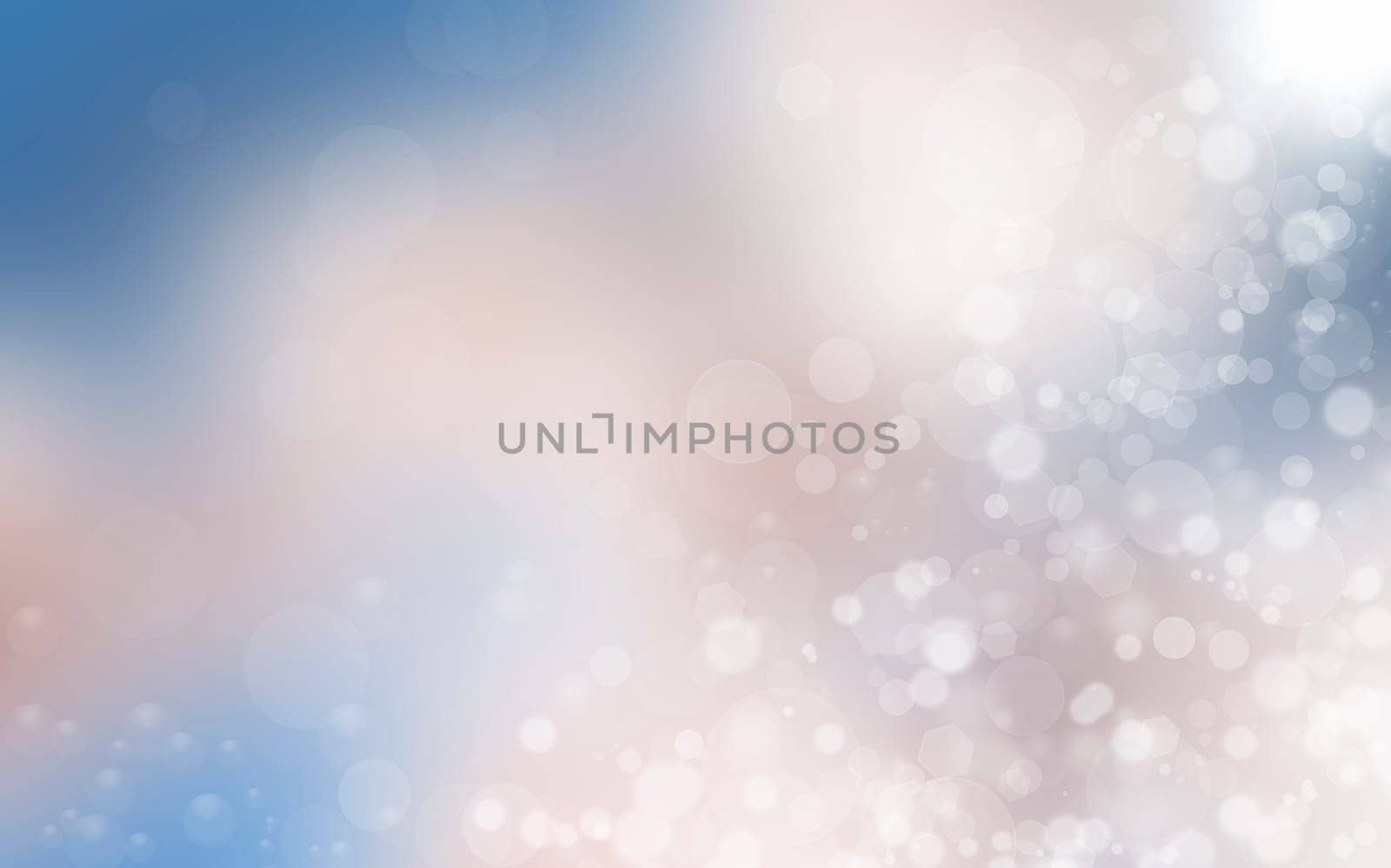 Spring background with colorful lights