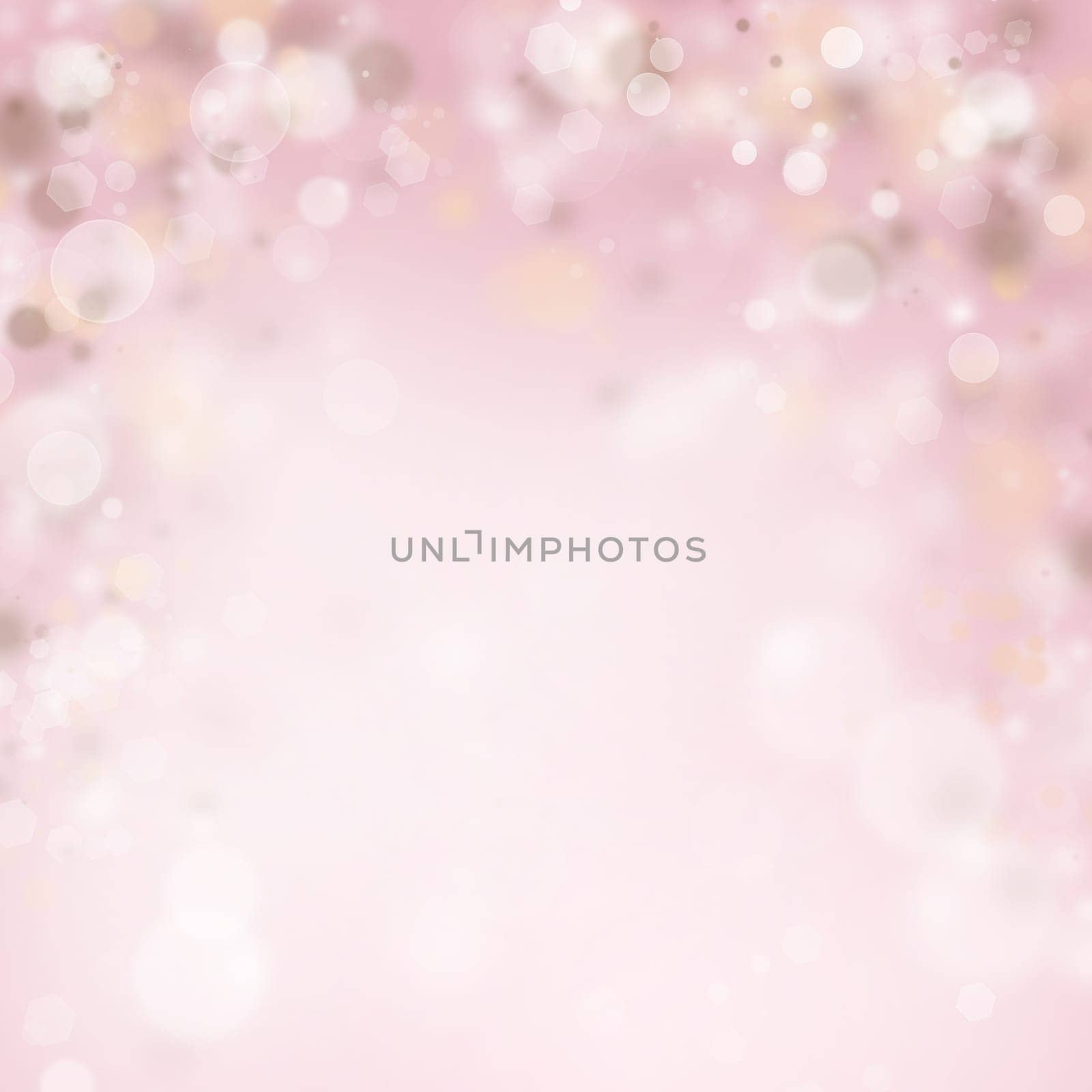 Spring background with colorful lights