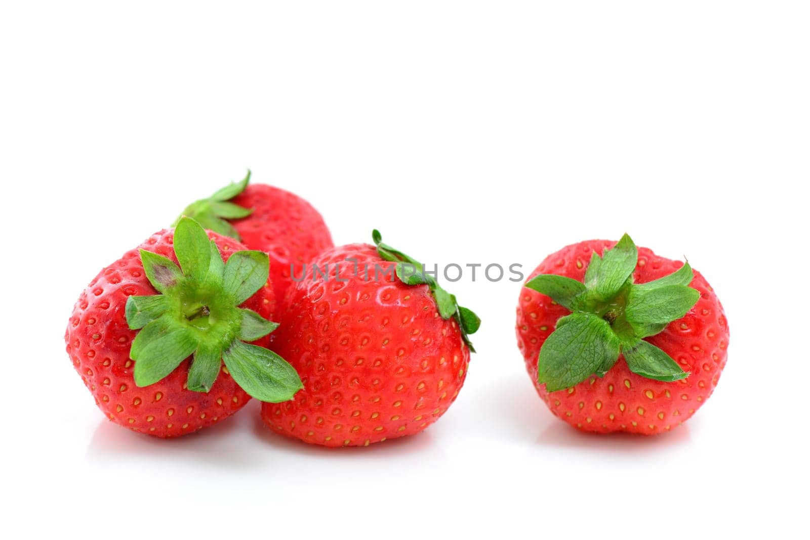 Strawberry isolated on white