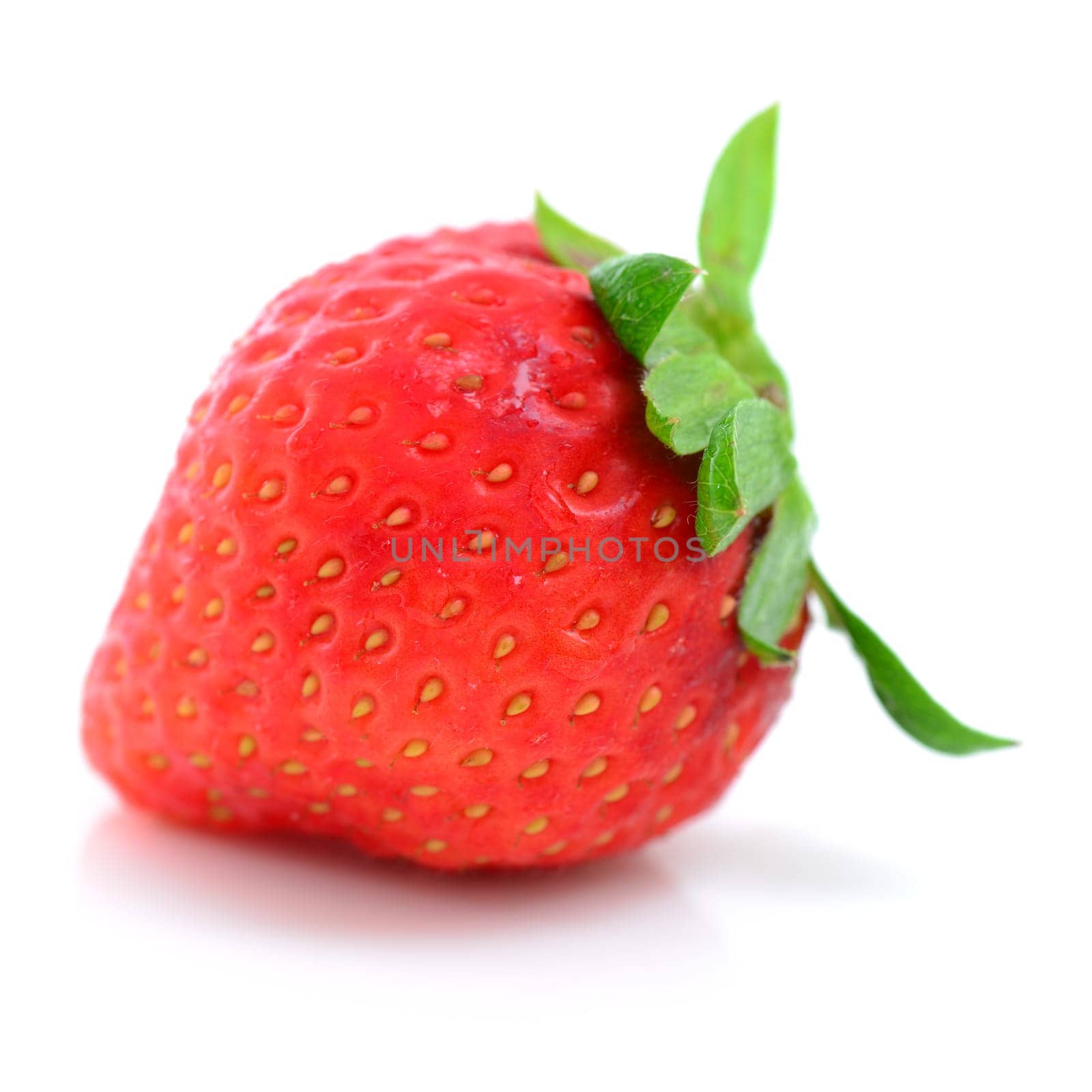 Strawberry isolated on white