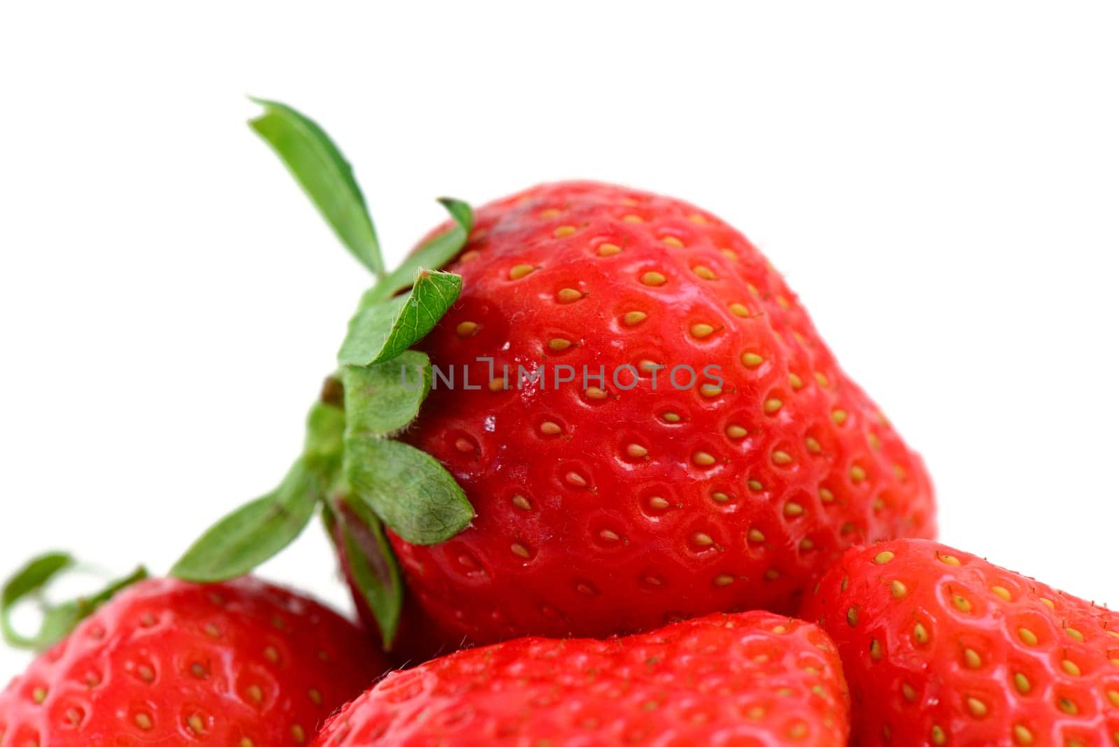 Strawberry isolated on white
