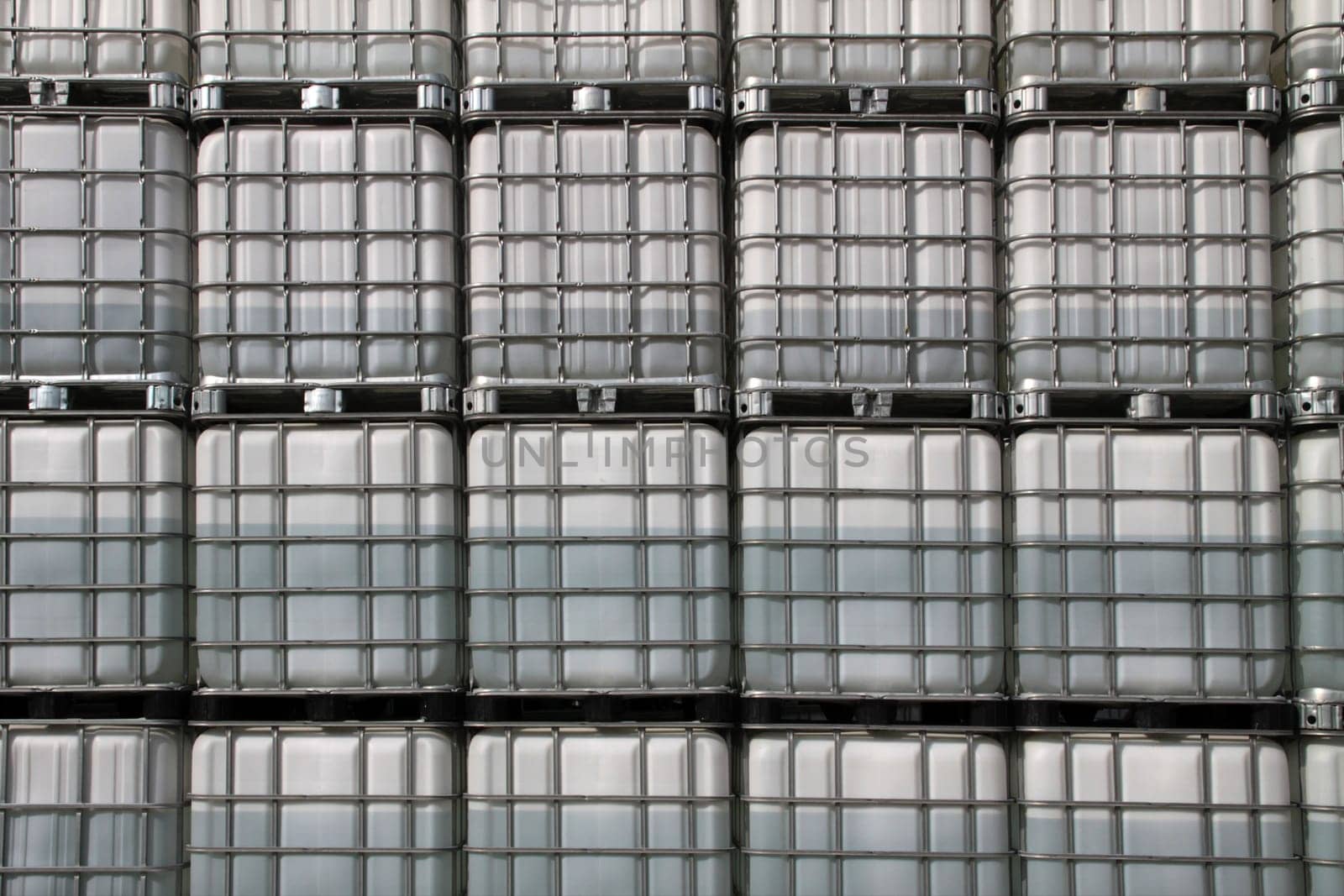 Stacked water tanks